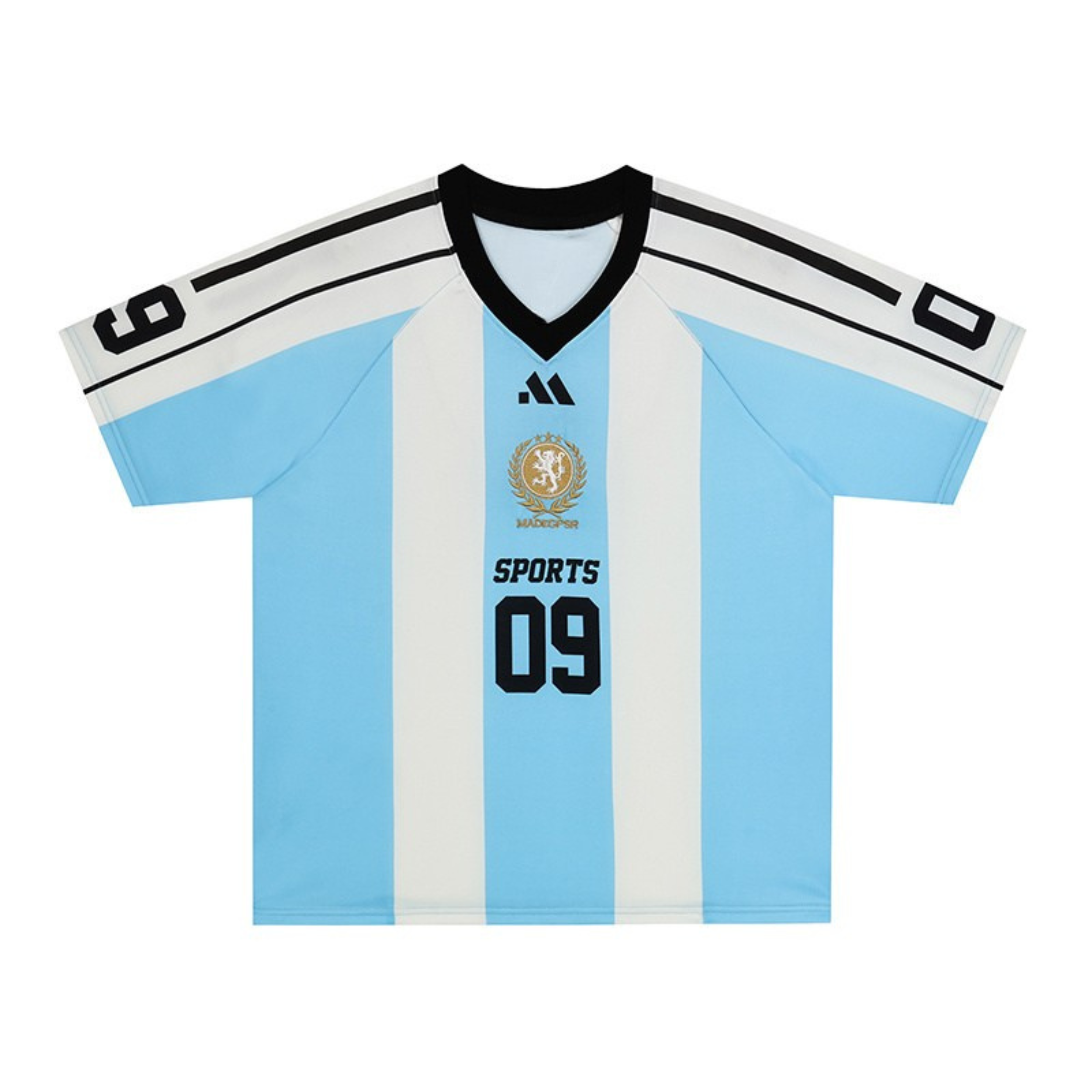 Heritage Stripe Football Jersey | Streetwear Athletic Fit