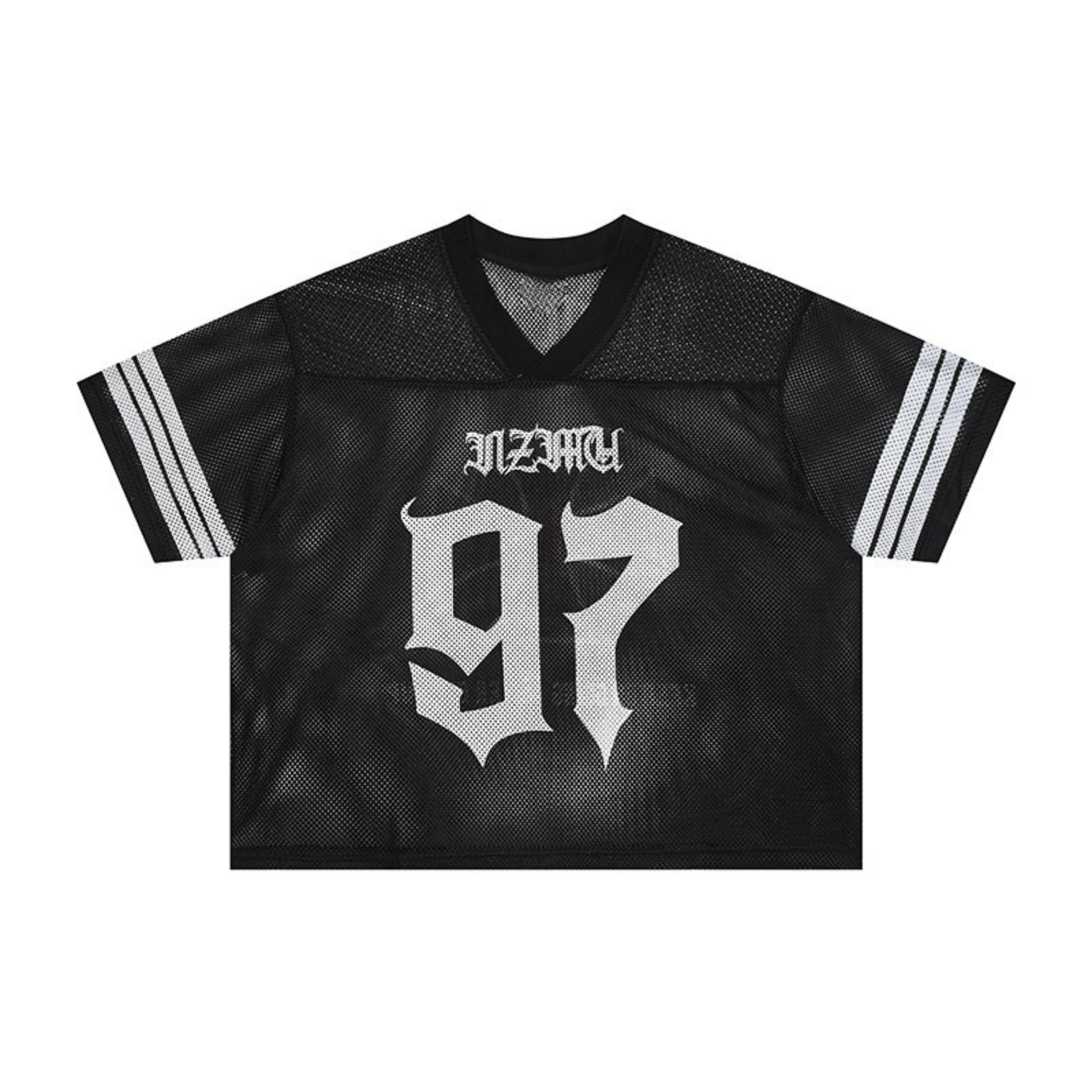 Gothic Cross Mesh Football Jersey Number 97 | SEAKOFF – Seakoff
