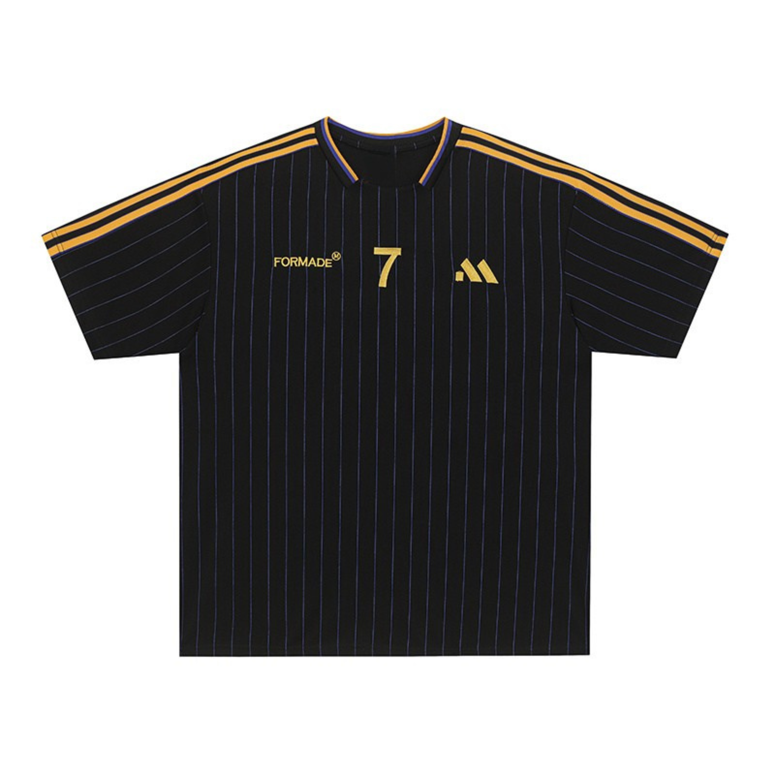 Pinstripe Performance Soccer Jersey | Streetwear Football Tee