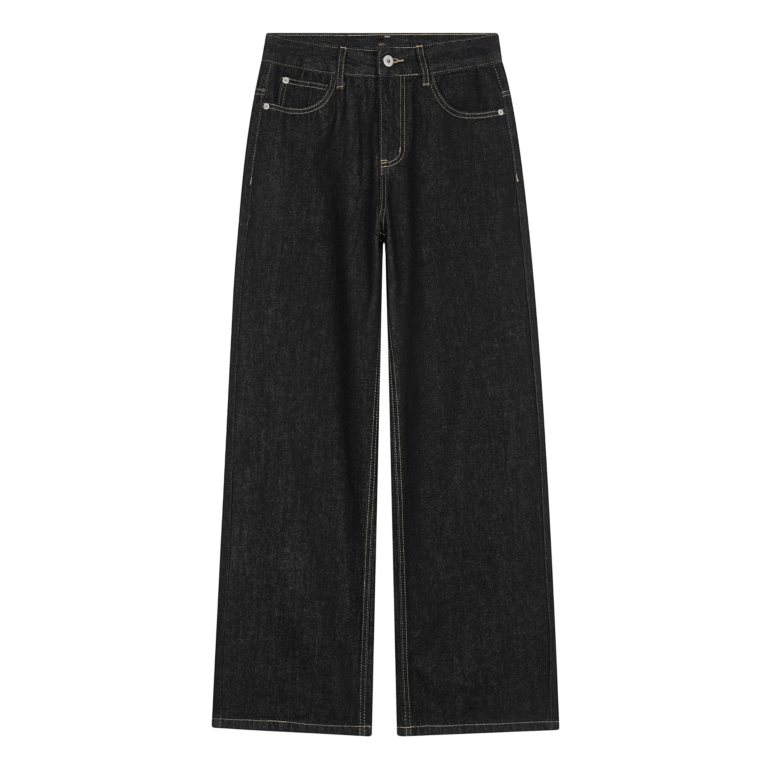 Omirad Star Script Wide-Leg Jeans | Bold Back Graphic Denim