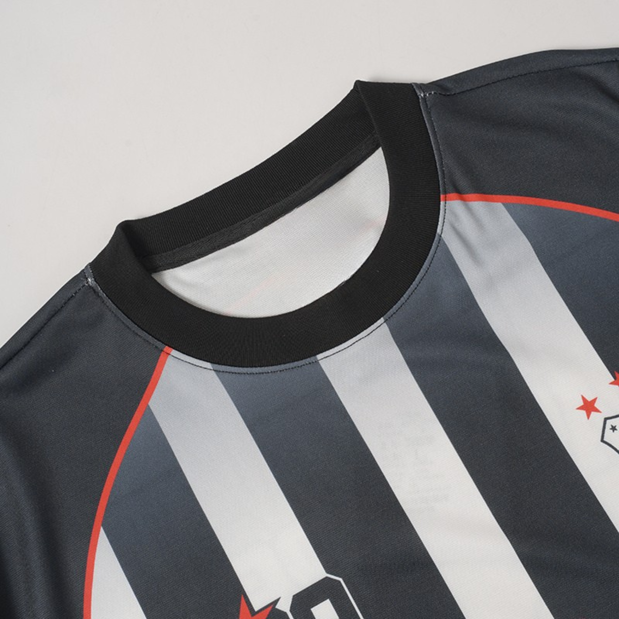 Vertical Stripe Number Performance Jersey | Bold Athletic Tee