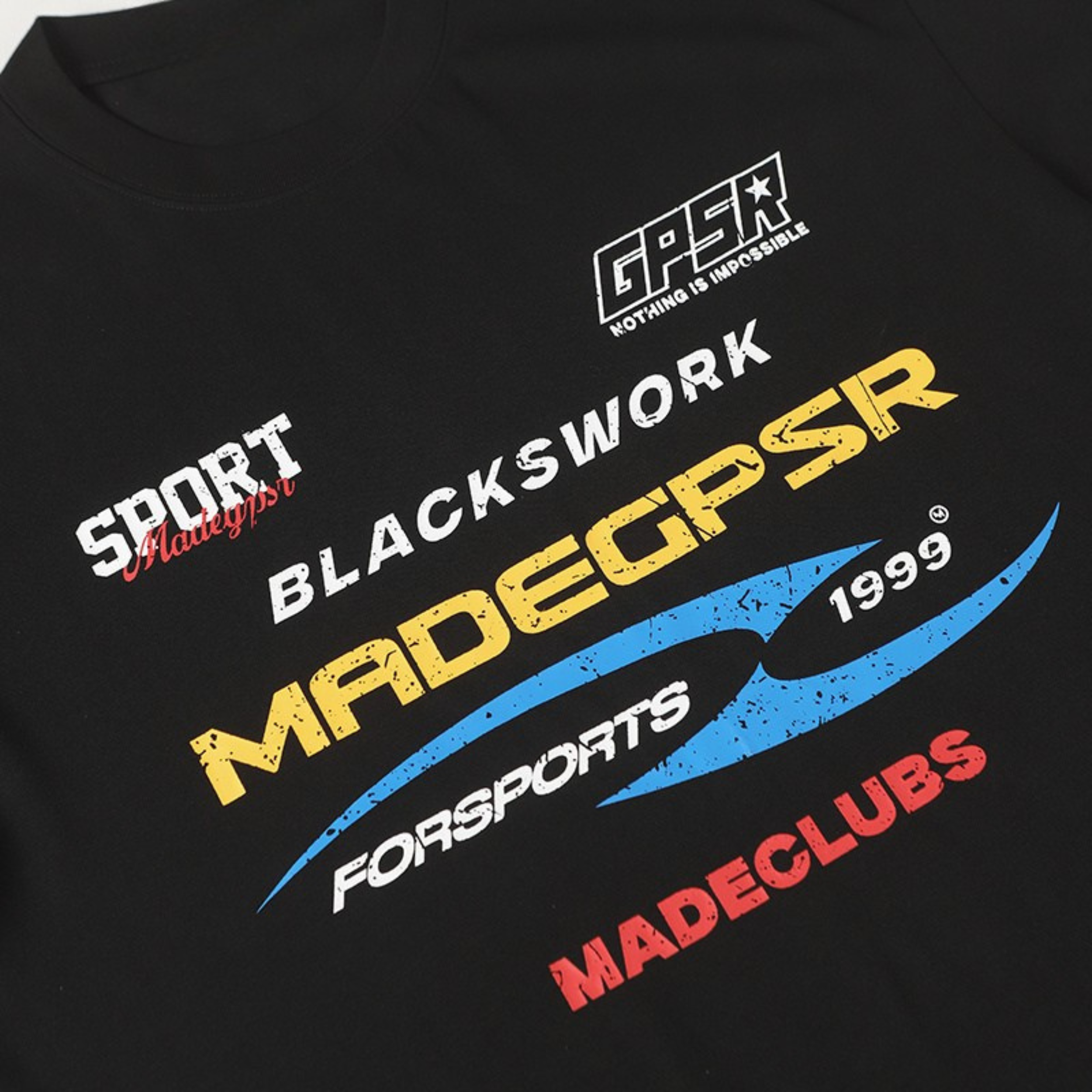 Blackworks Racing Graphic Cotton Tee | Motorsport Streetwear