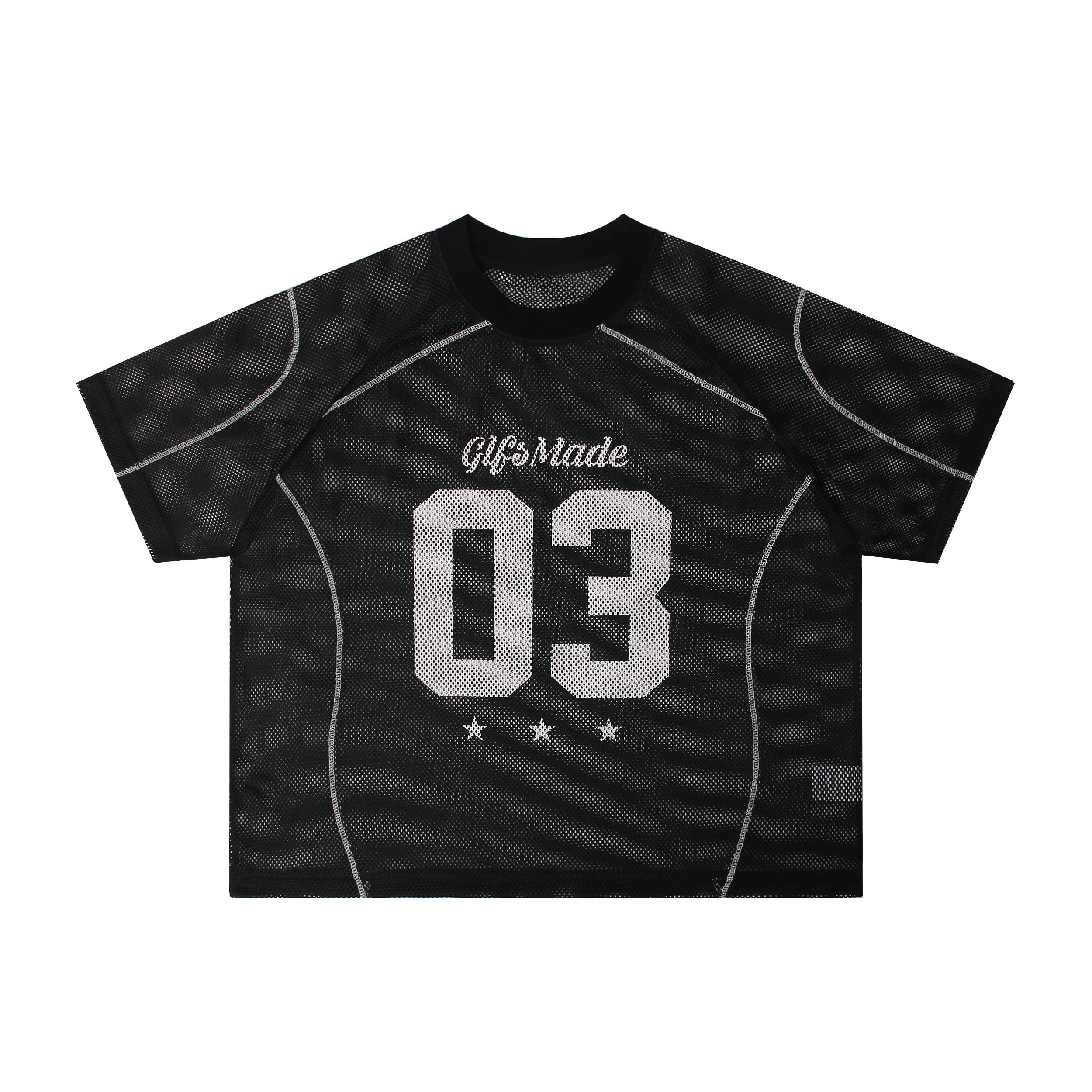 GlfsMade 03 Mesh Jersey Tee | Streetwear Athletic Top
