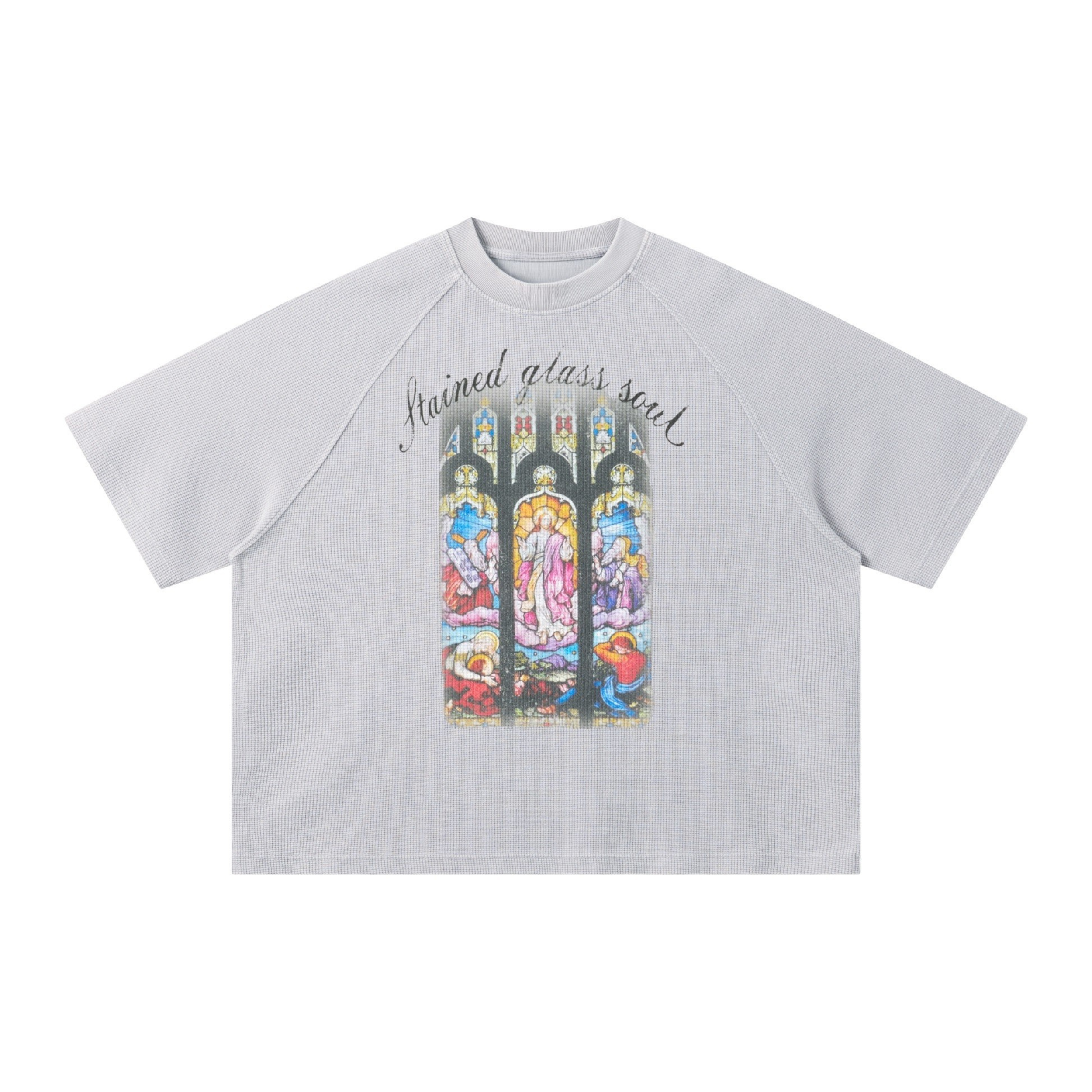 Stained Glass Soul Graphic T-Shirt | Streetwear Tee