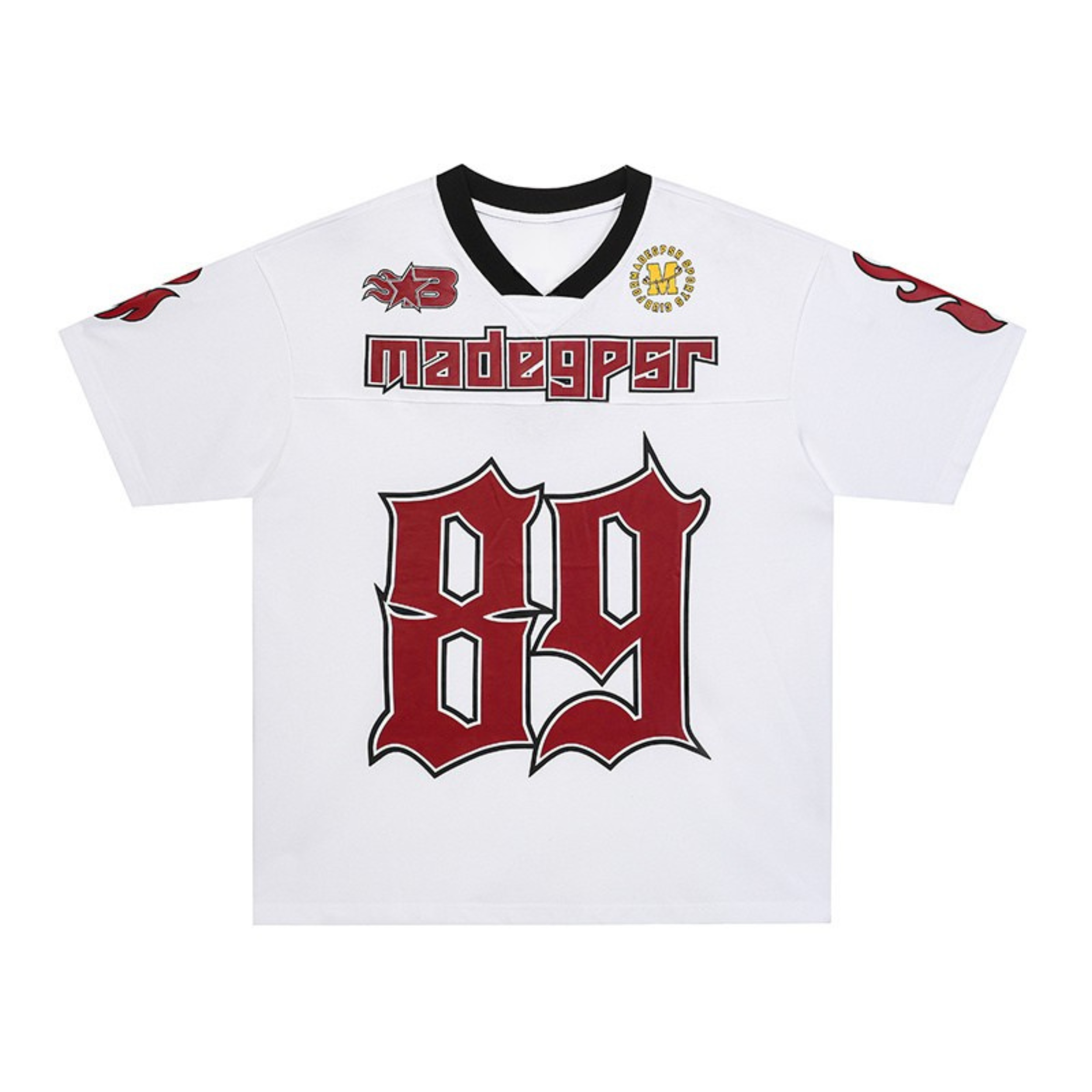 Madegpsr Gothic Number 89 Football Jersey T-Shirt