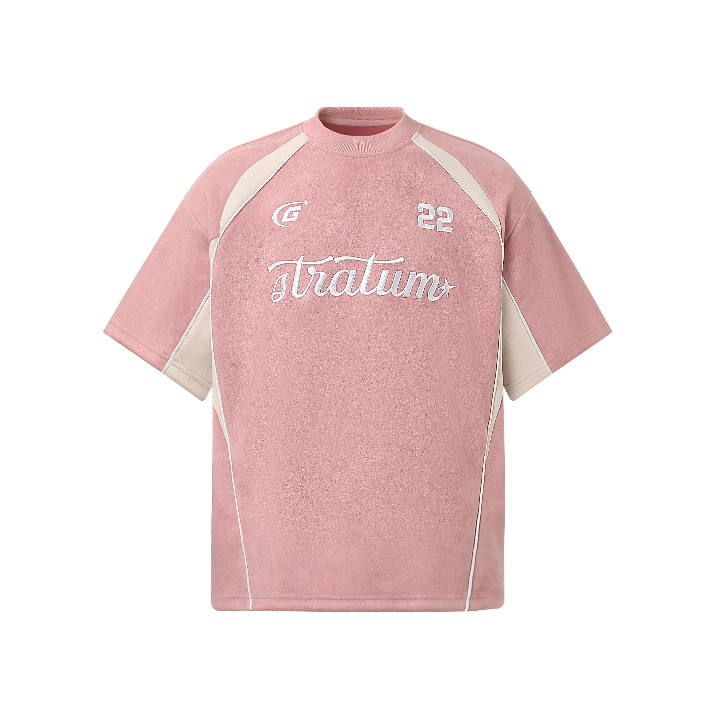 Stratum Sport Suede Tee | Athletic Panel Streetwear T-Shirt