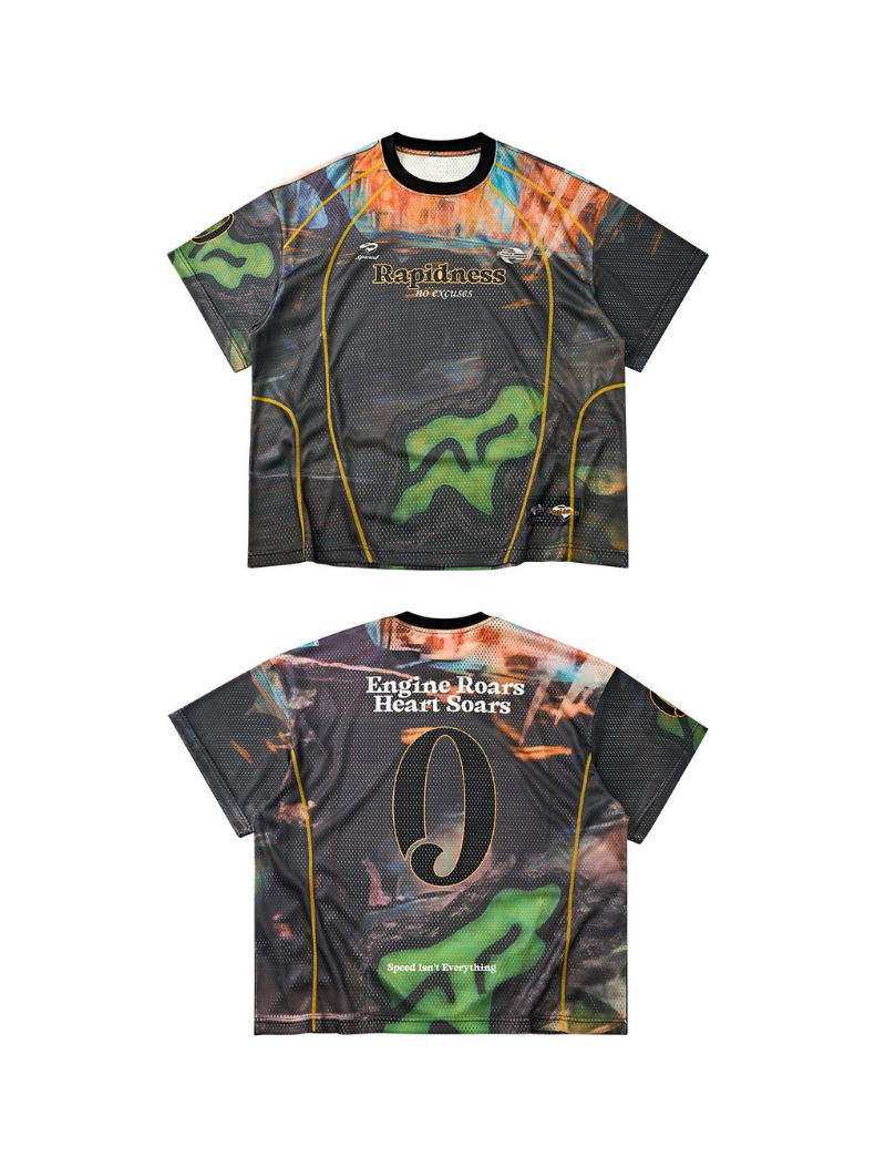 Omirad Rapidness Racing Mesh Jersey | Streetwear Sport Tee
