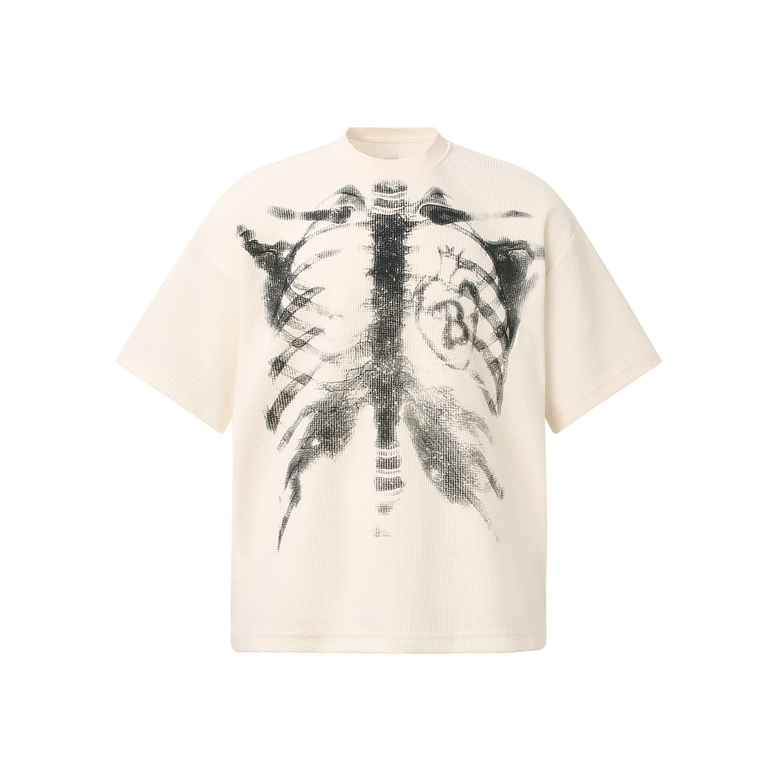 Omirad X-Ray Ribcage Graphic Tee | Streetwear Skeleton Print
