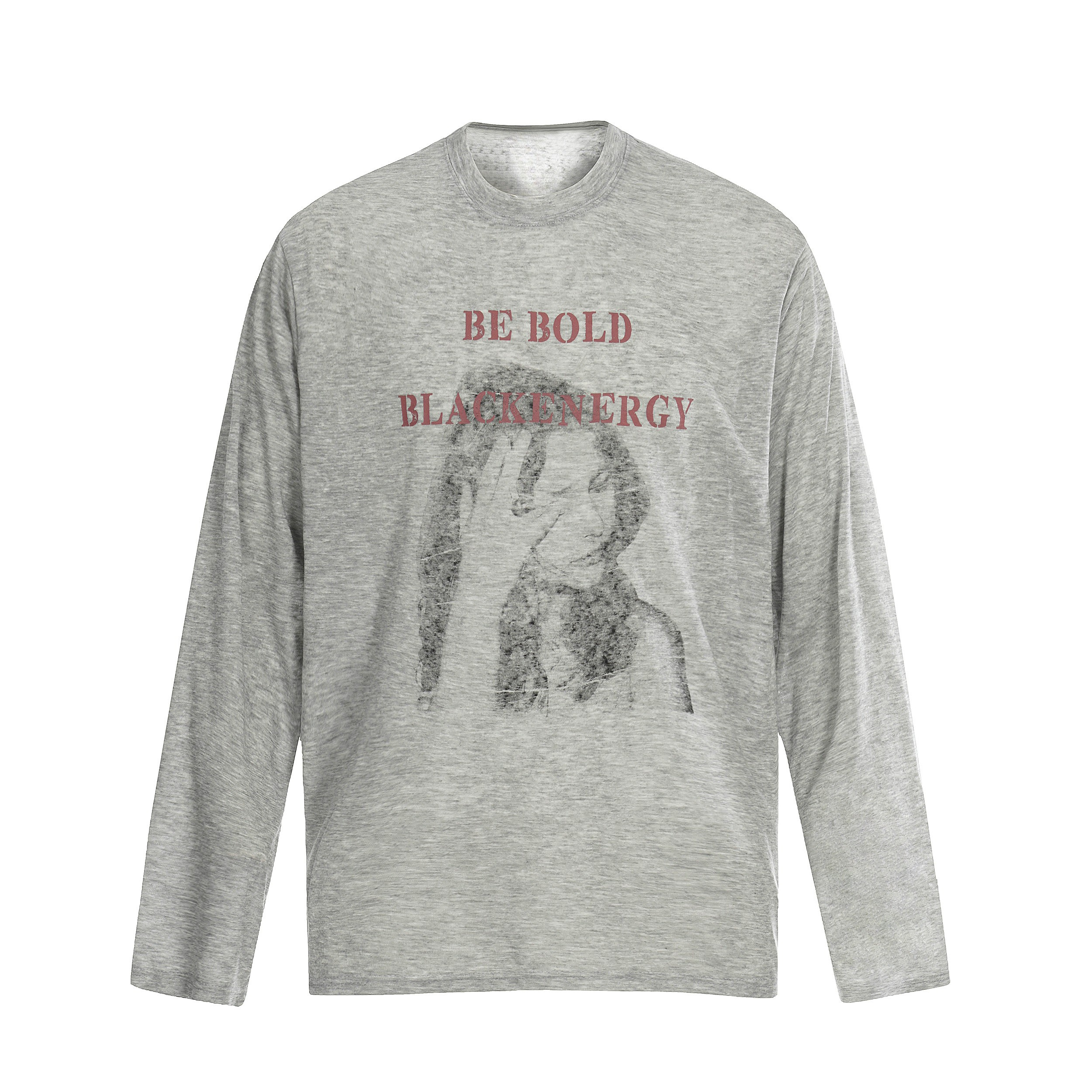 Omirad Be Bold Portrait Graphic Long Sleeve Tee | Streetwear