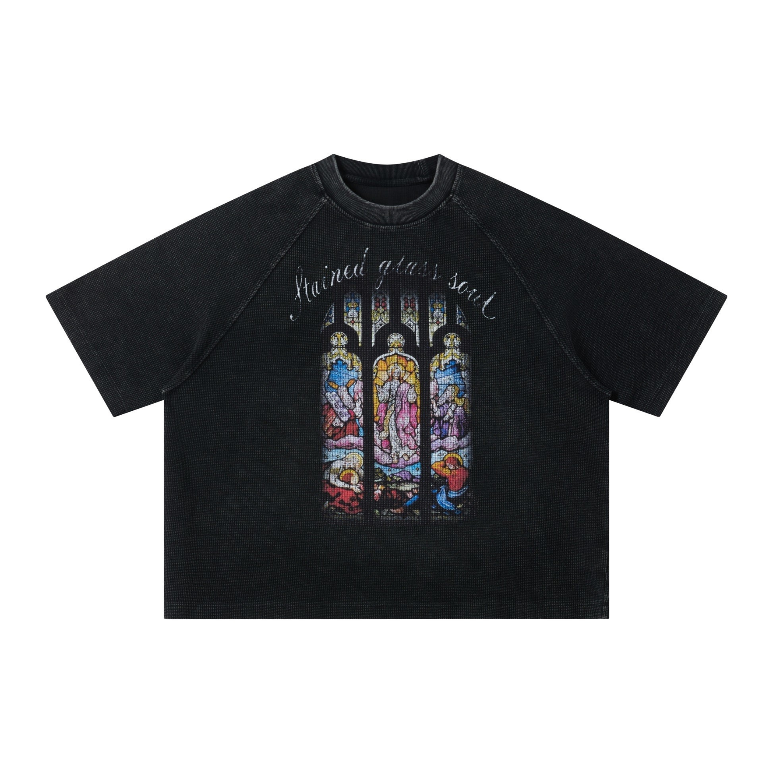 Stained Glass Soul Graphic T-Shirt | Streetwear Tee