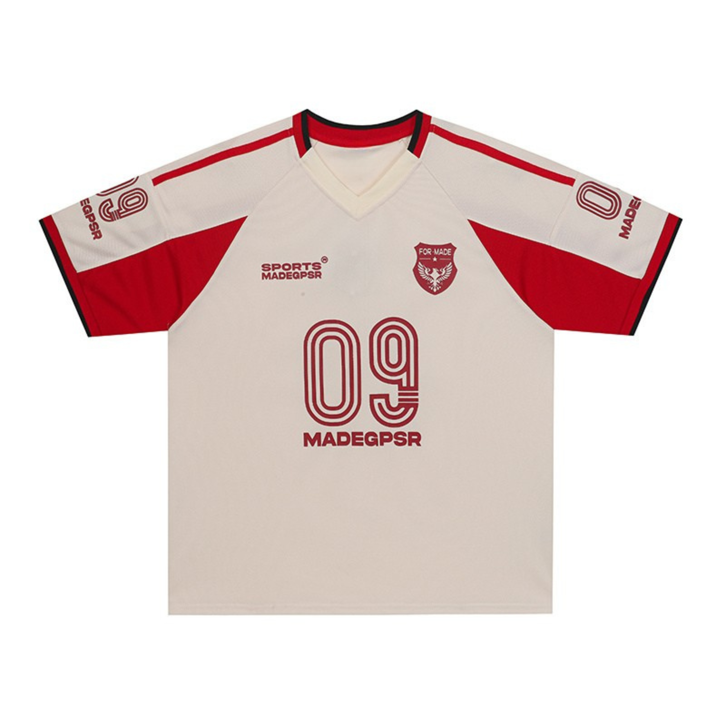 MADEGPSR 09 Performance Soccer Jersey | Street Football Tee