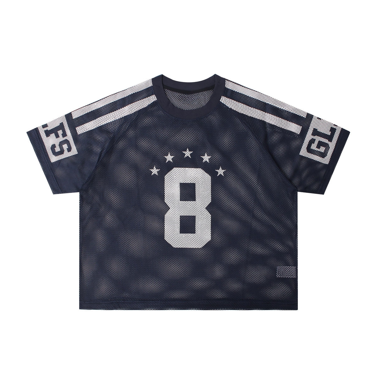 No.8 Varsity Mesh Jersey Oversized Streetwear | SEAKOFF – Seakoff