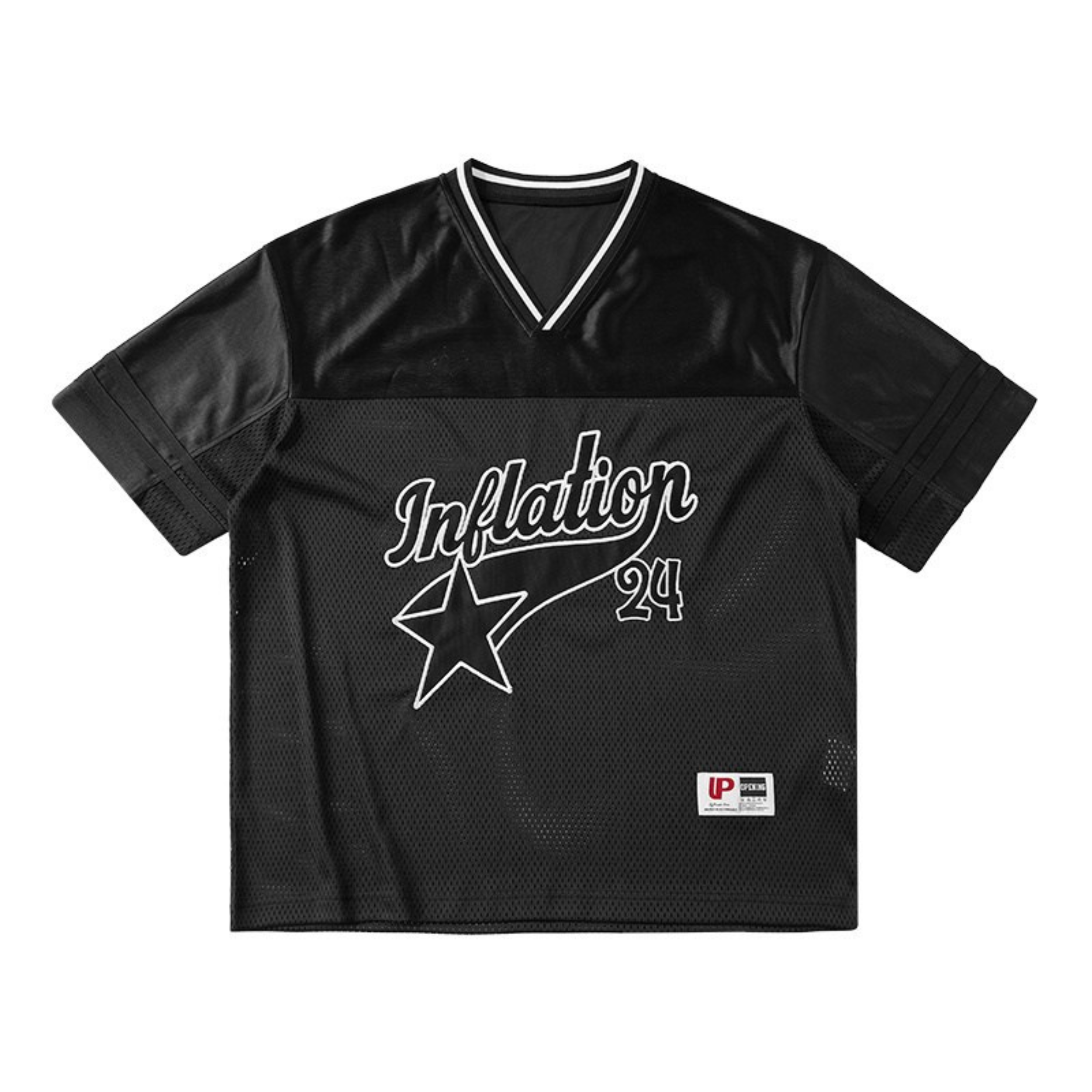 Inflation 24 Star Mesh Jersey | Varsity Streetwear Top