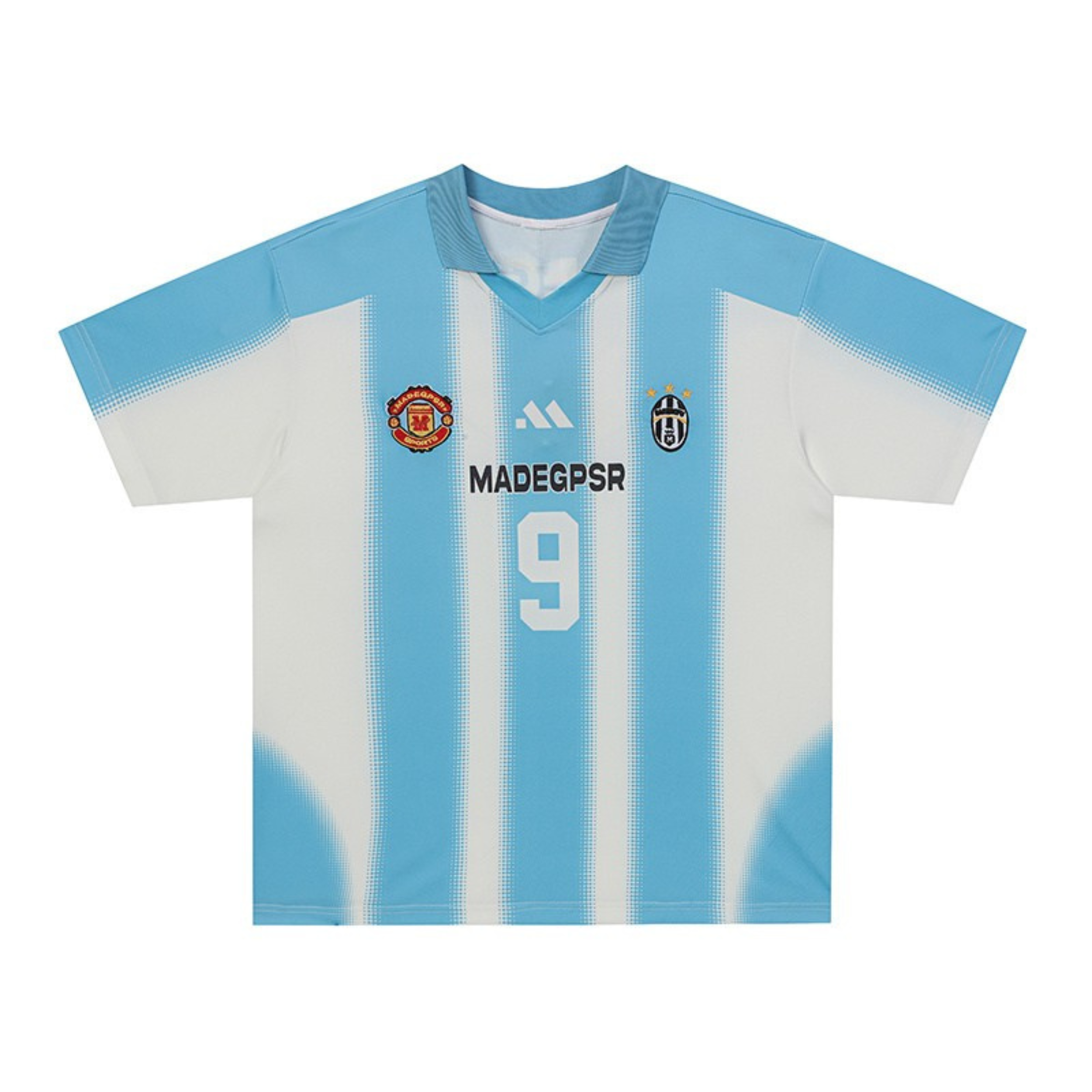 Vertical Stripe Football Jersey | Club-Style Streetwear Kit