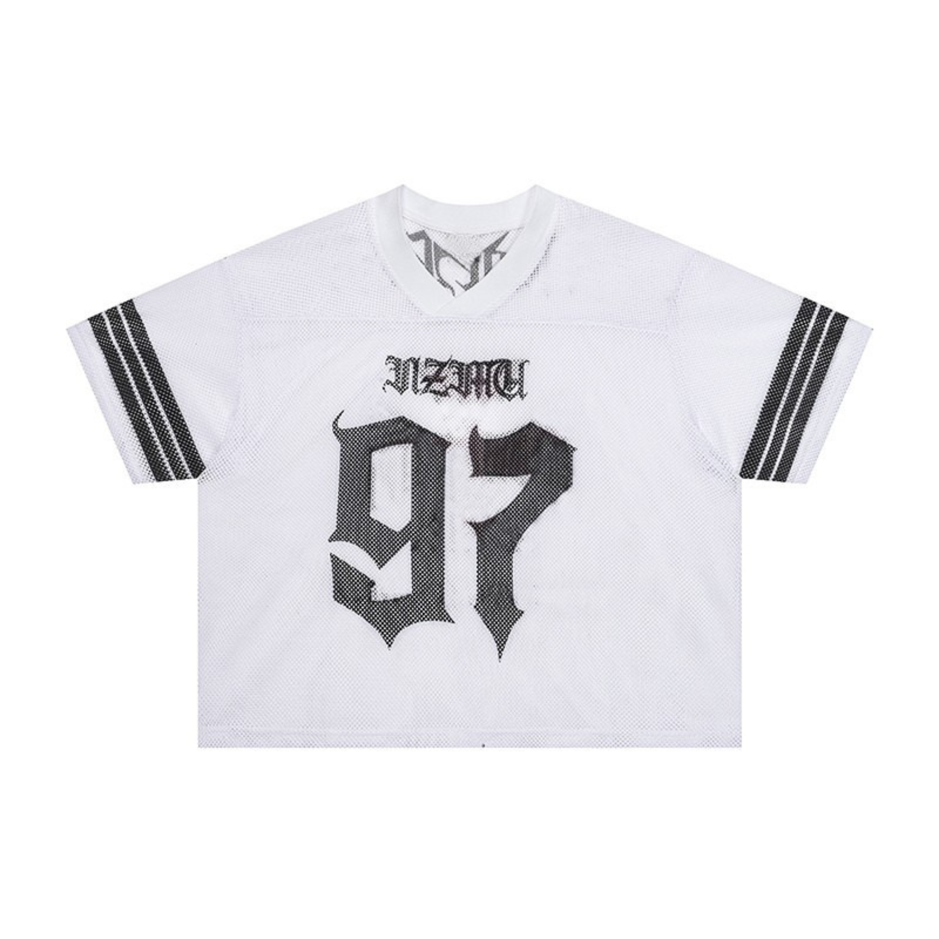 Gothic Cross Mesh Football Jersey Number 97 | SEAKOFF – Seakoff