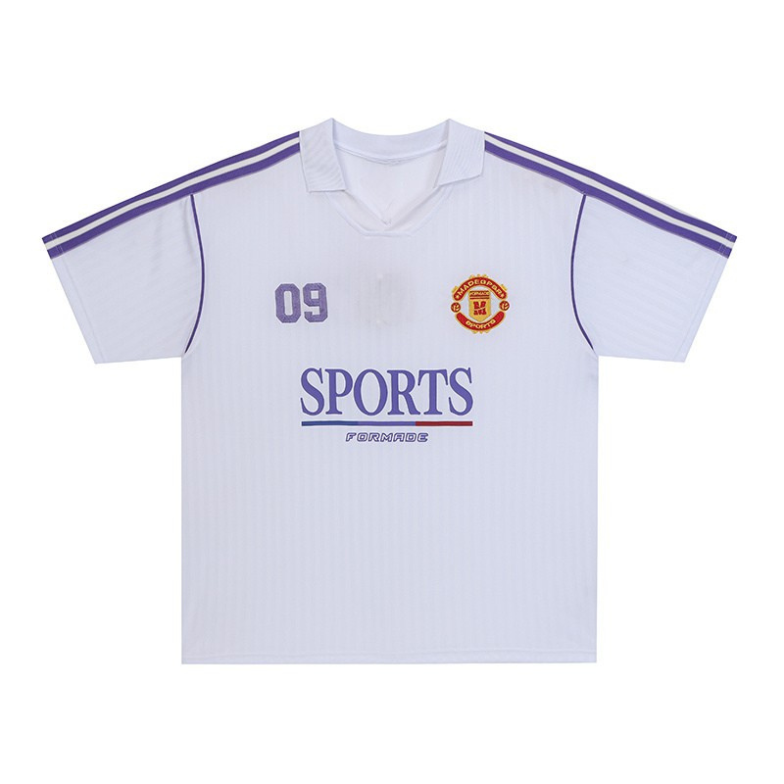Sports Club Performance Polo Jersey | Football-Inspired Tee
