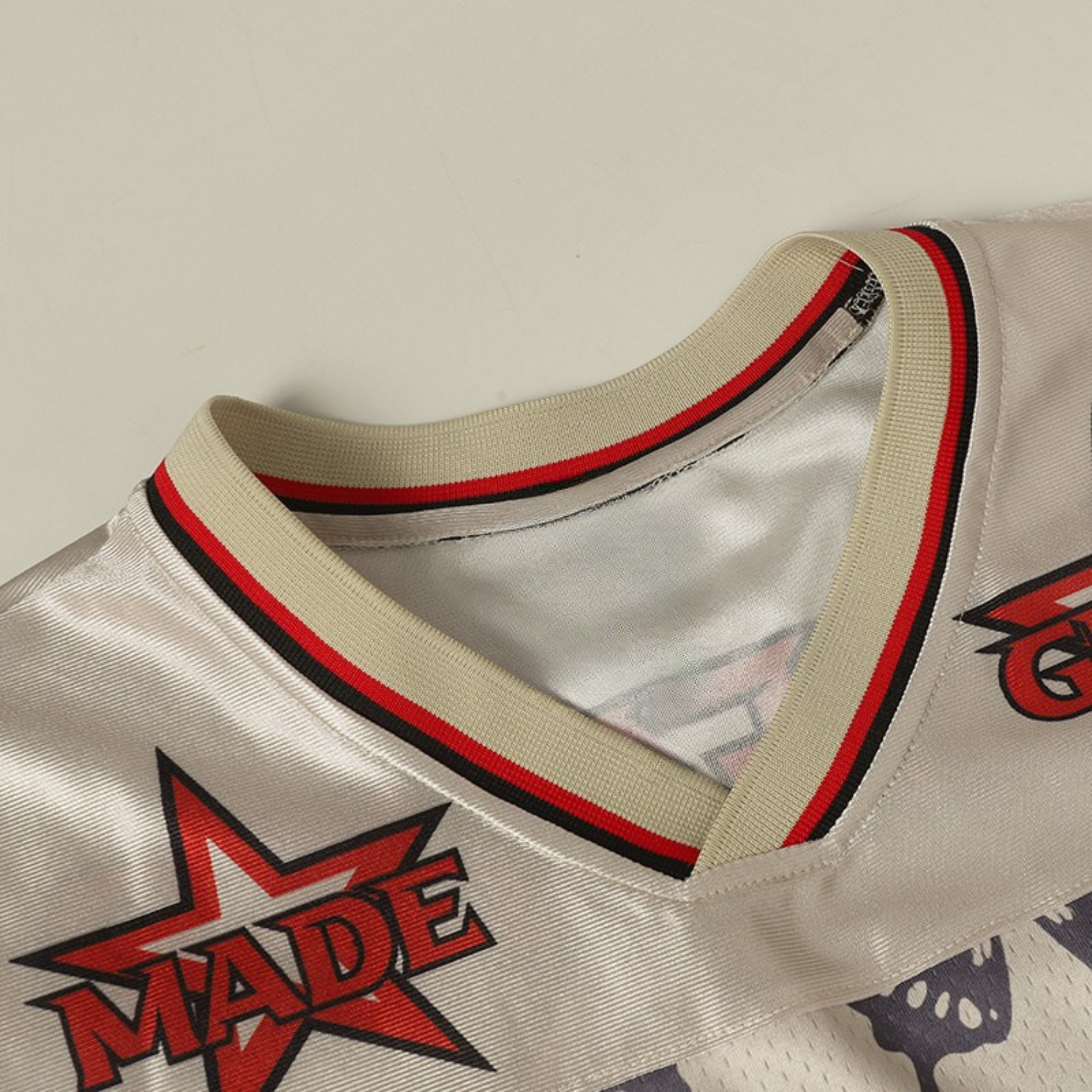 Butterfly Graphic Football Jersey | Varsity Streetwear Top