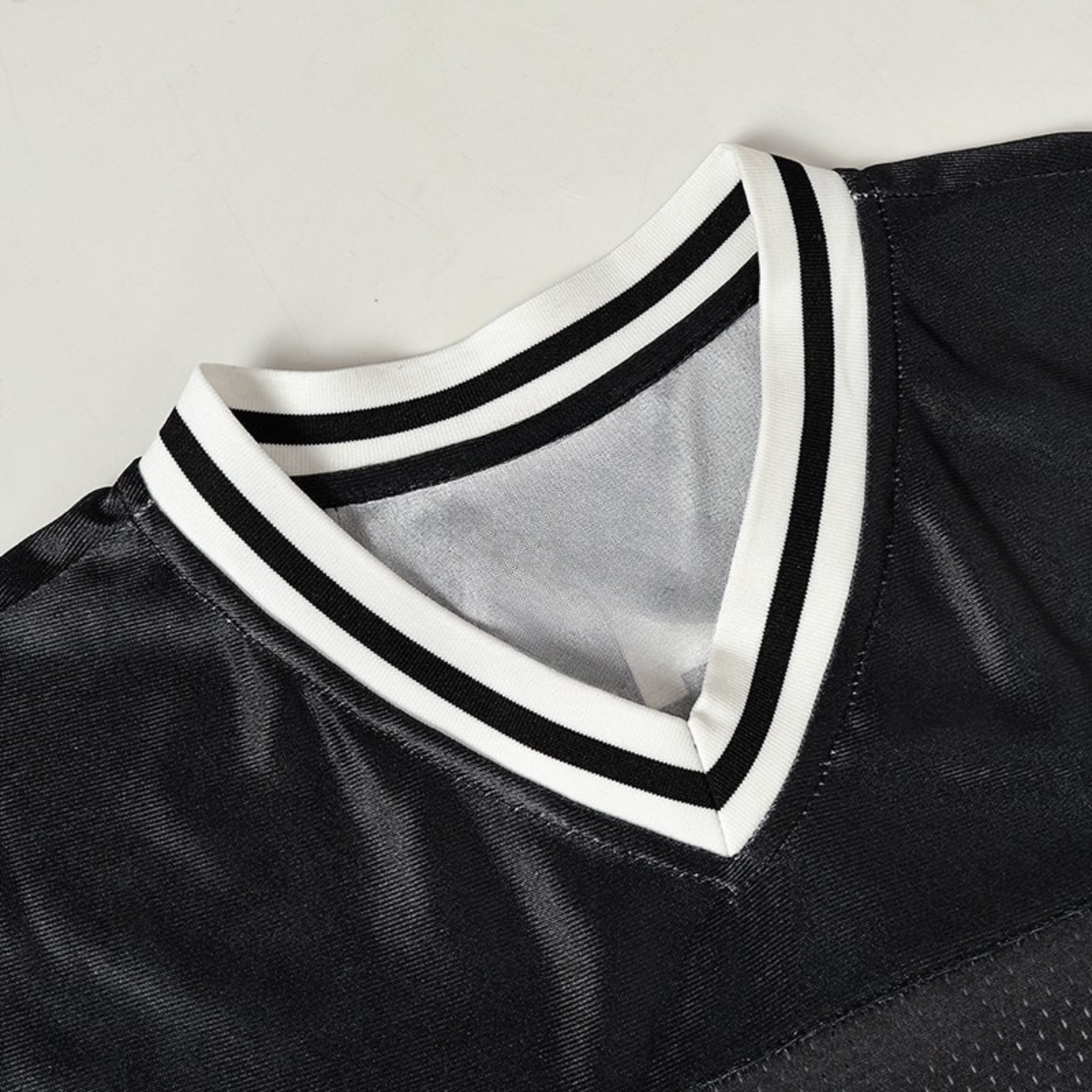 Flame Graphic Football Jersey | Streetwear Varsity Style #72