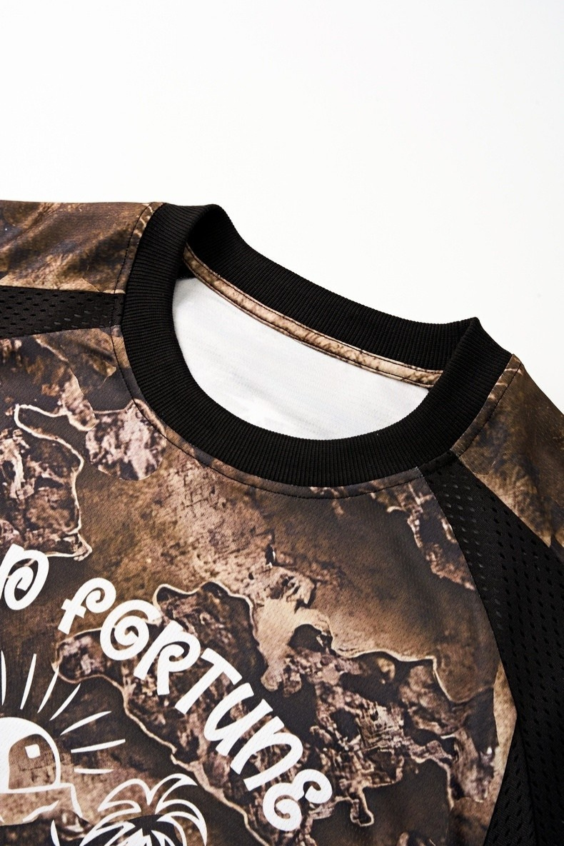 Omirad Desert Fortune Graphic Mesh Performance Tee