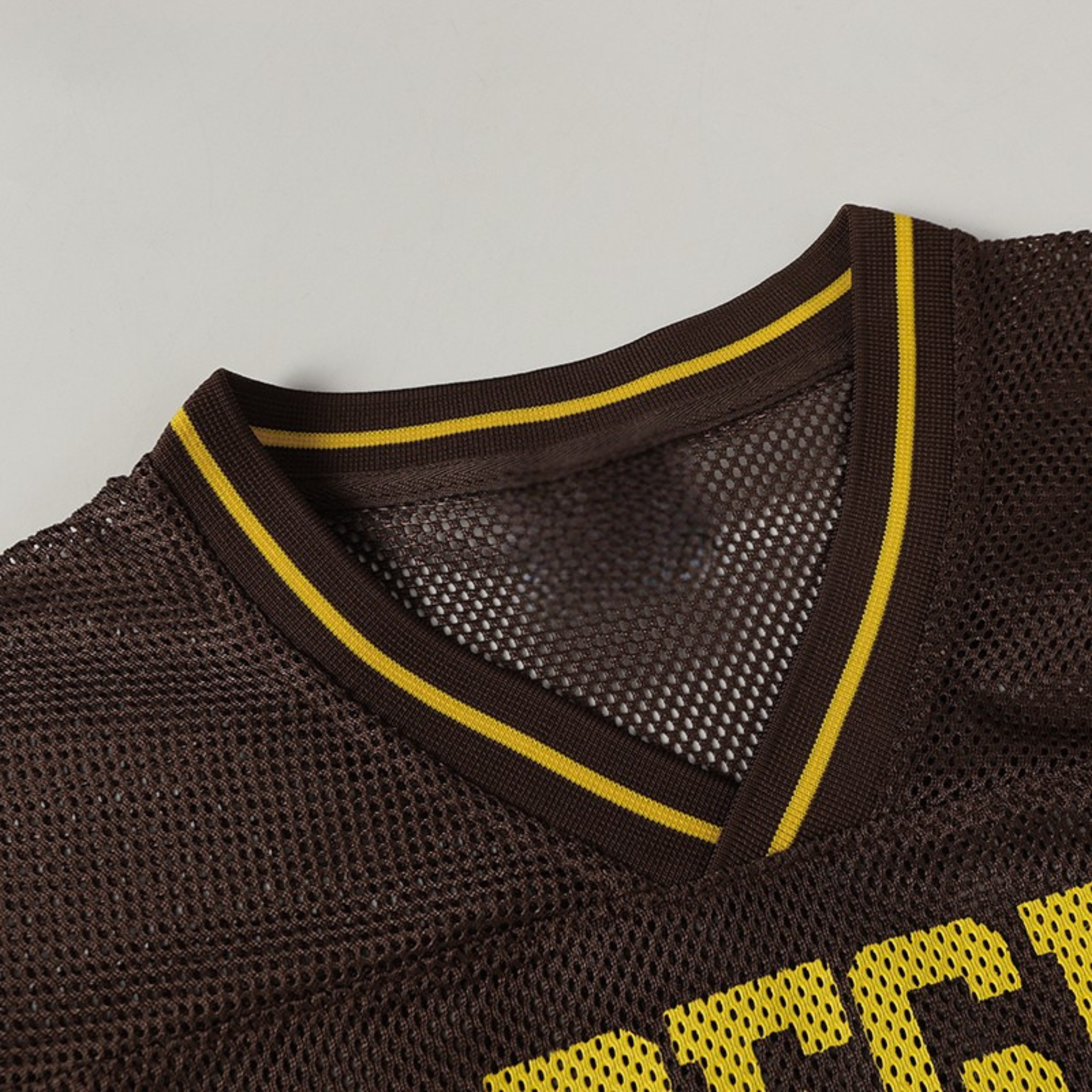Retro Football Mesh Jersey | Streetwear Athletic Fit