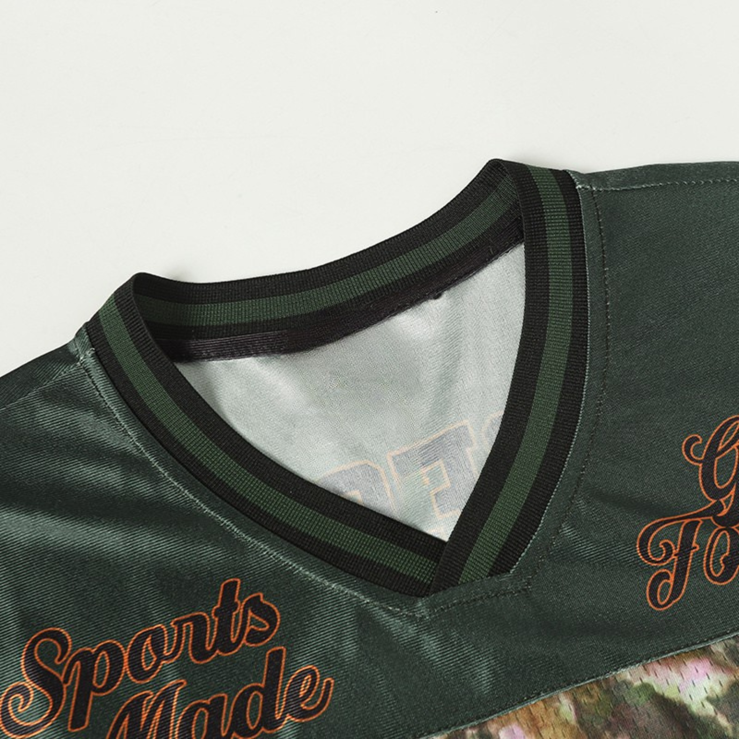 Camo Number Football Jersey | Streetwear Sports Jersey #24