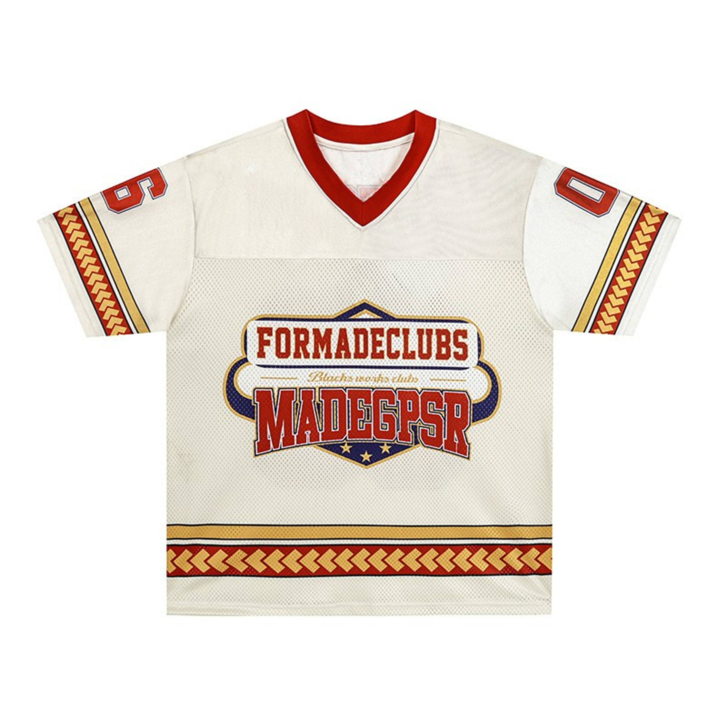 Heritage Club Football Jersey | Streetwear Mesh Performance Tee