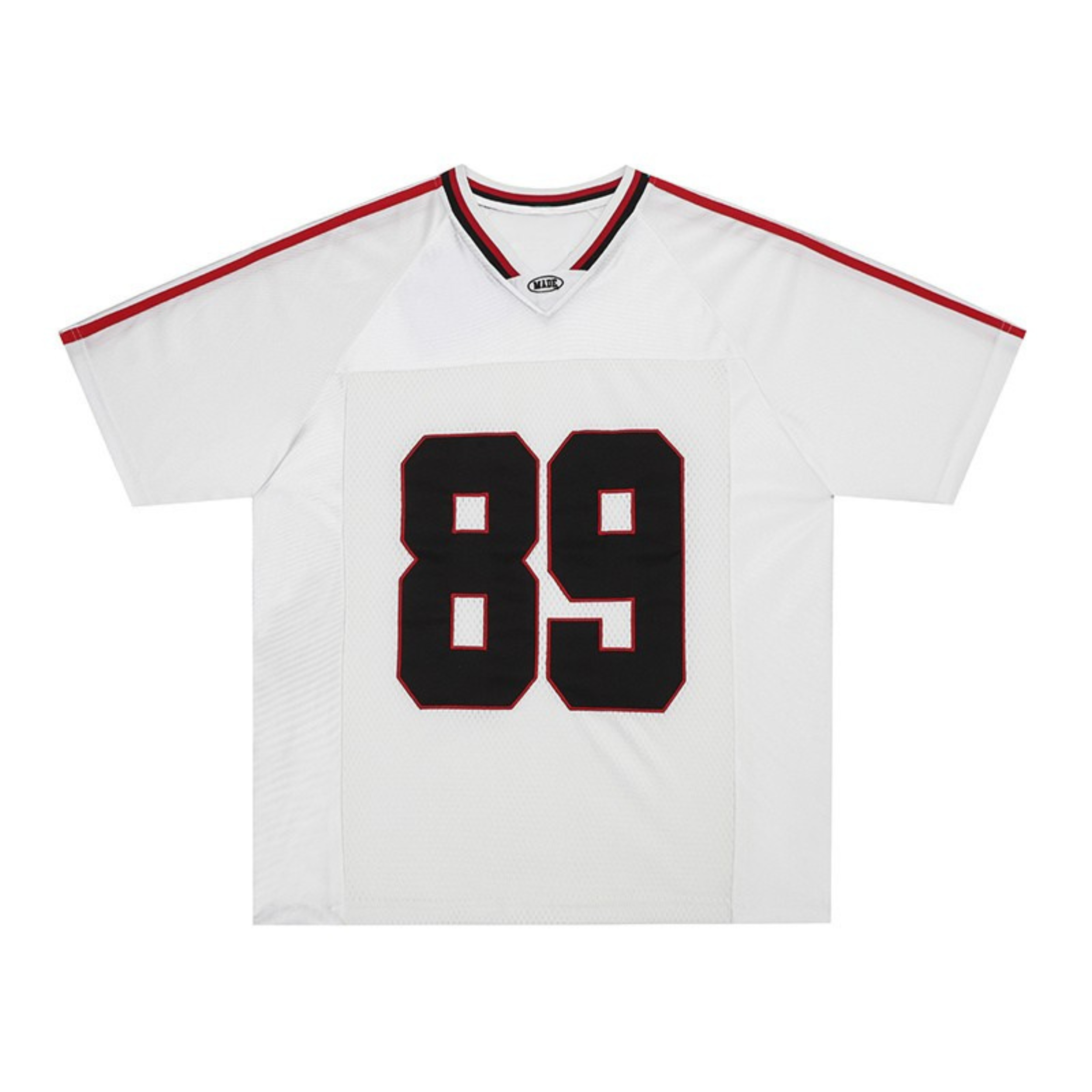 Oversized Number Graphic Football Jersey | Streetwear Fit