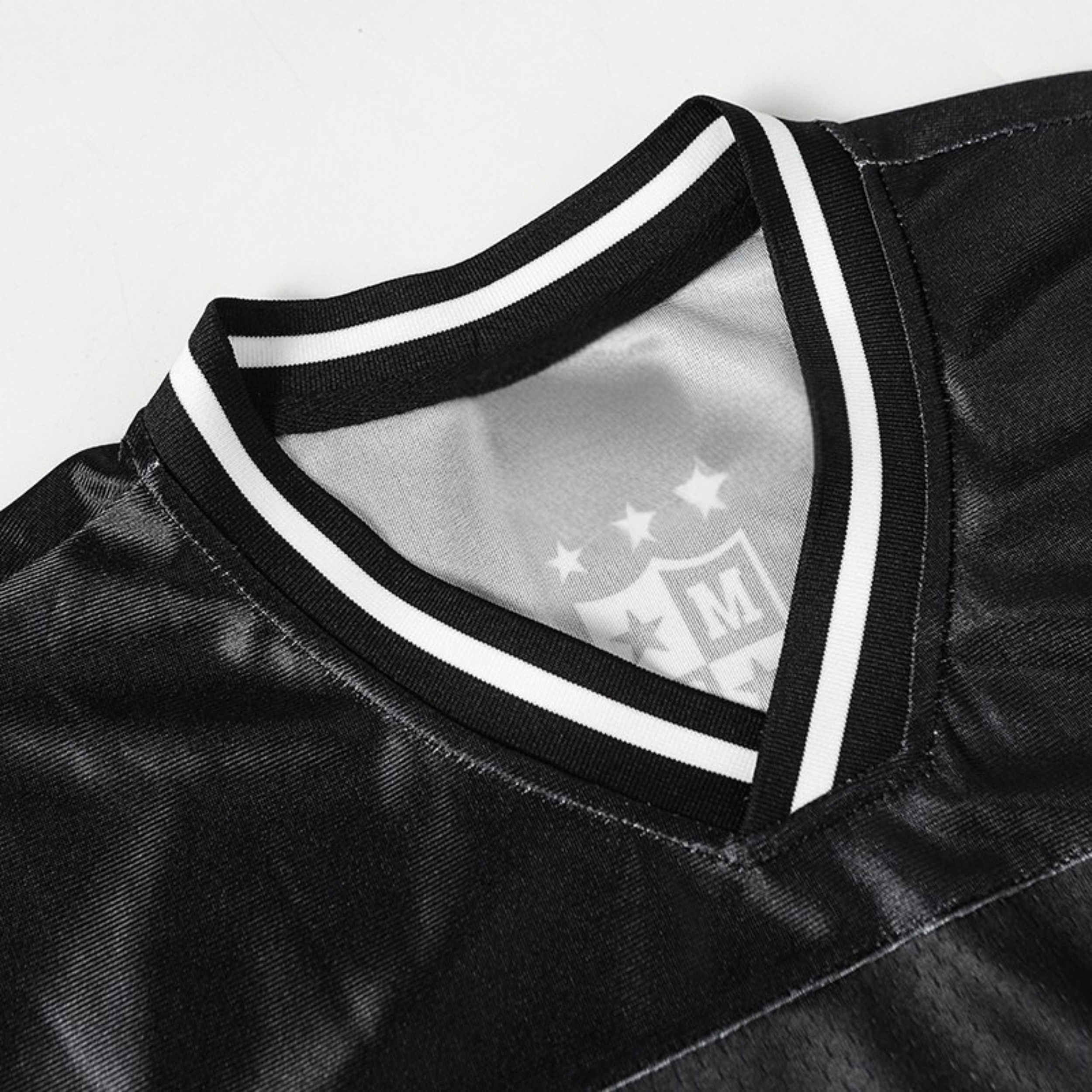 Gothic Varsity Mesh Jersey | Oversized 08 Streetwear Top
