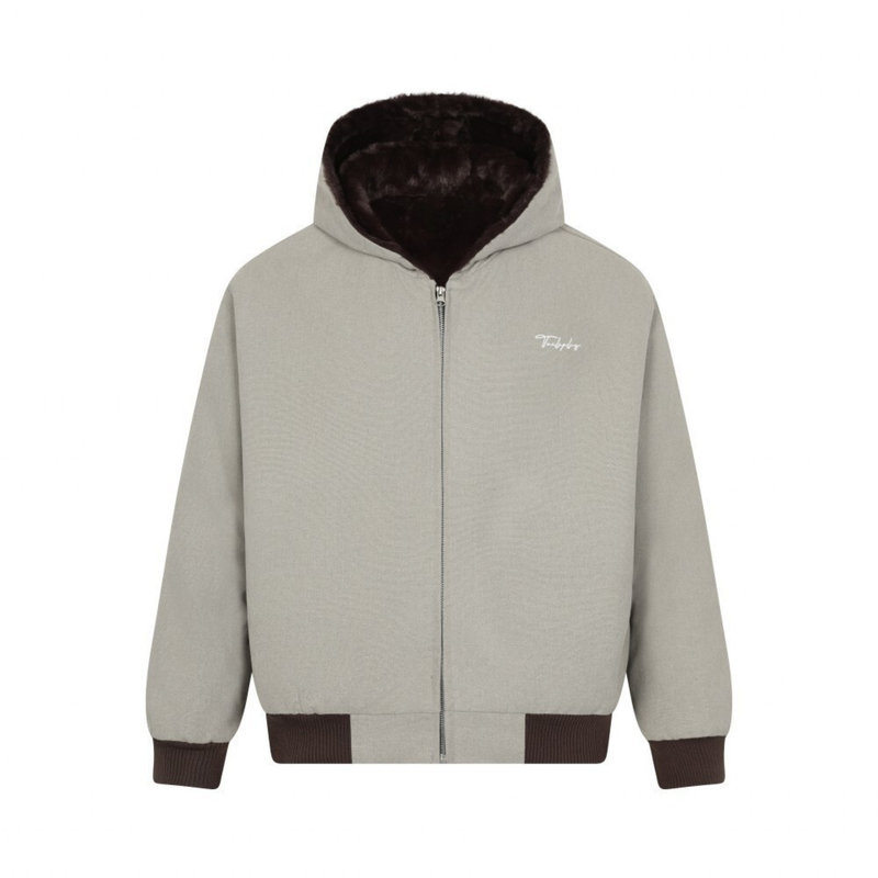 Omirad Essential Fur-Lined Zip-Up Hoodie | Street-Casual Warmth