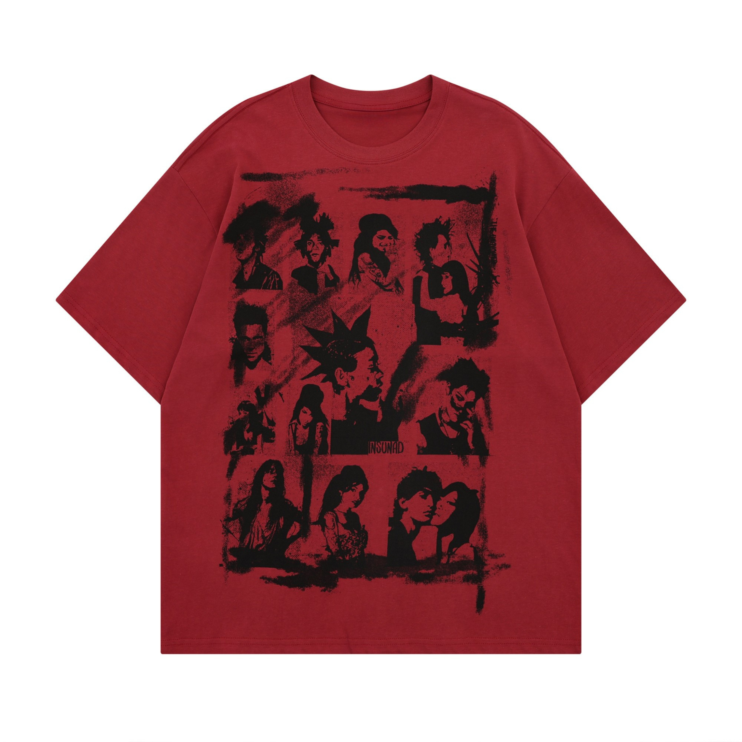 Omirad Art Portrait Graphic Tee | Streetwear Oversized Fit