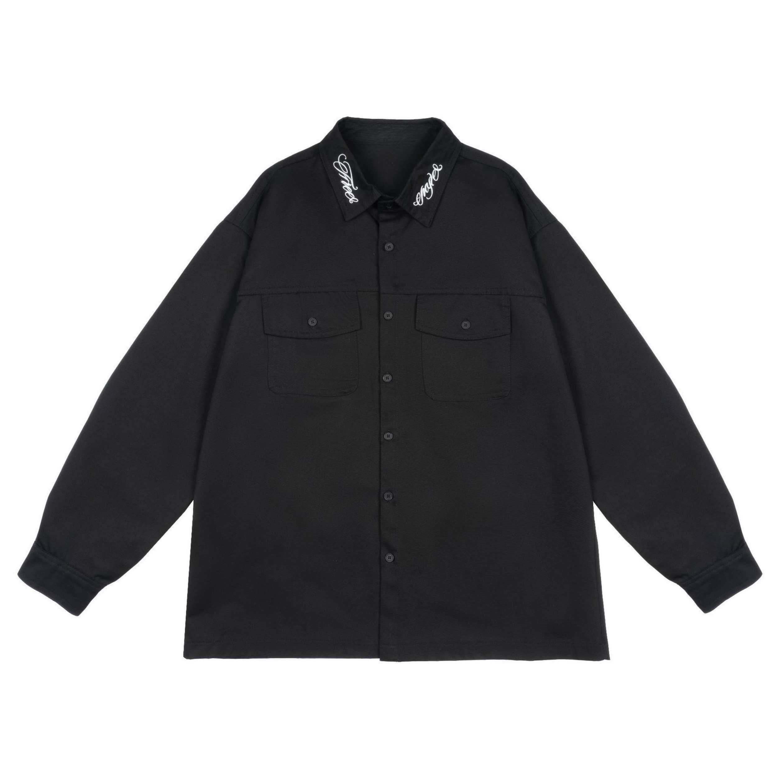 Omirad Gothic Logo Work Shirt | Oversized Streetwear
