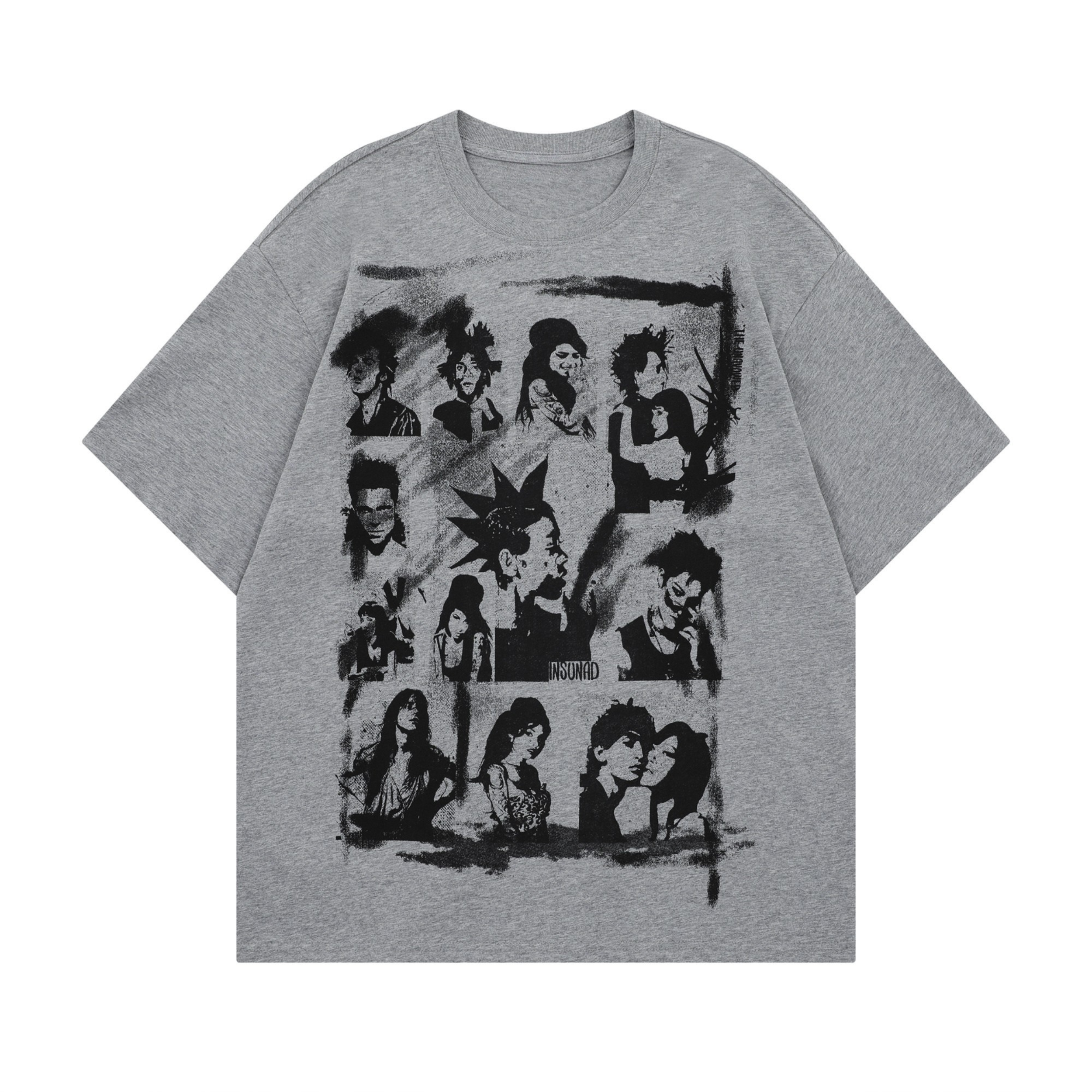 Omirad Art Portrait Graphic Tee | Streetwear Oversized Fit
