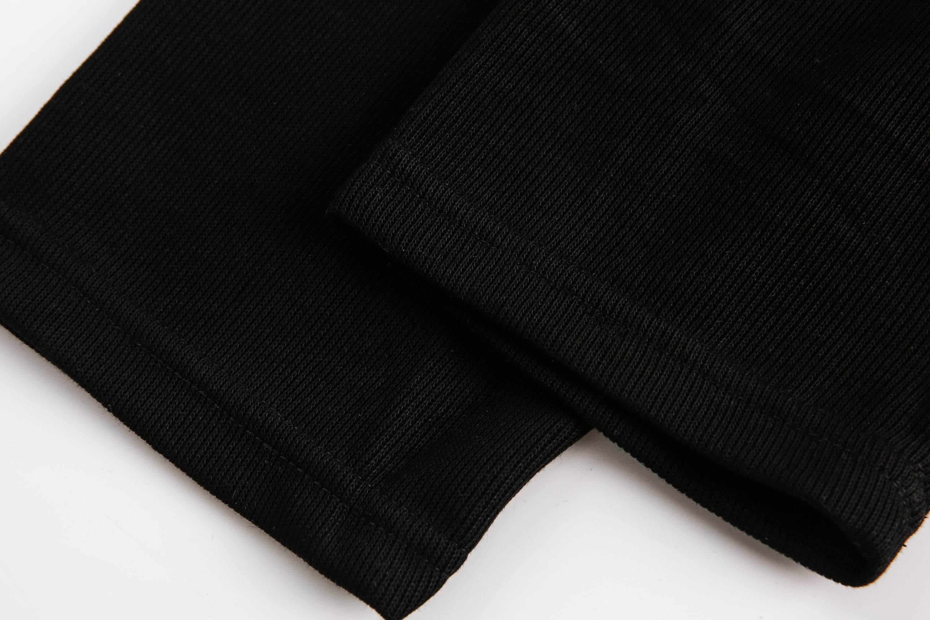 Star Panel Cropped Cotton Long-Sleeve Sweatshirt | SEAKOFF