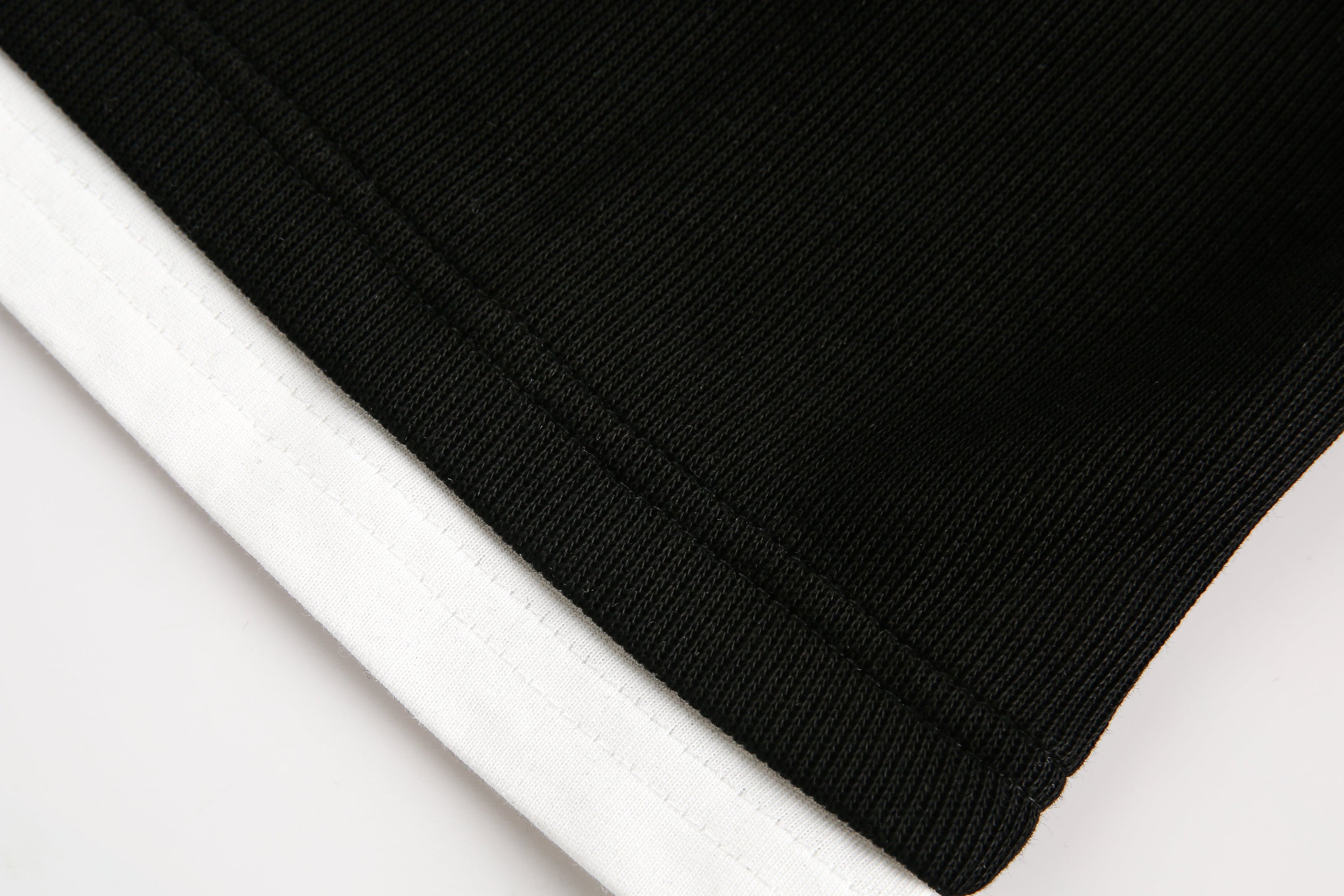 Star Panel Cropped Cotton Long-Sleeve Sweatshirt | SEAKOFF