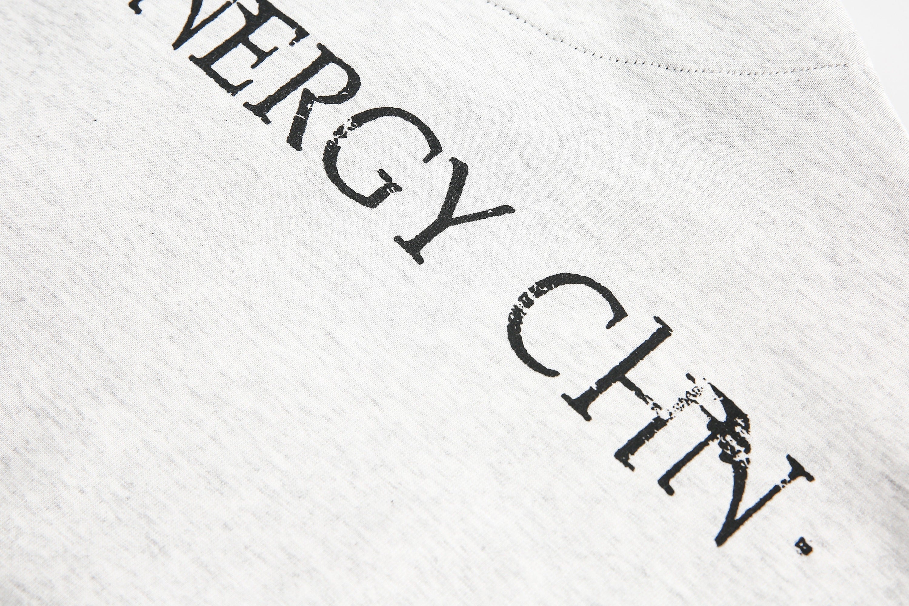 Black Energy Vintage Graphic Long-Sleeve Tee | Oversized Fit