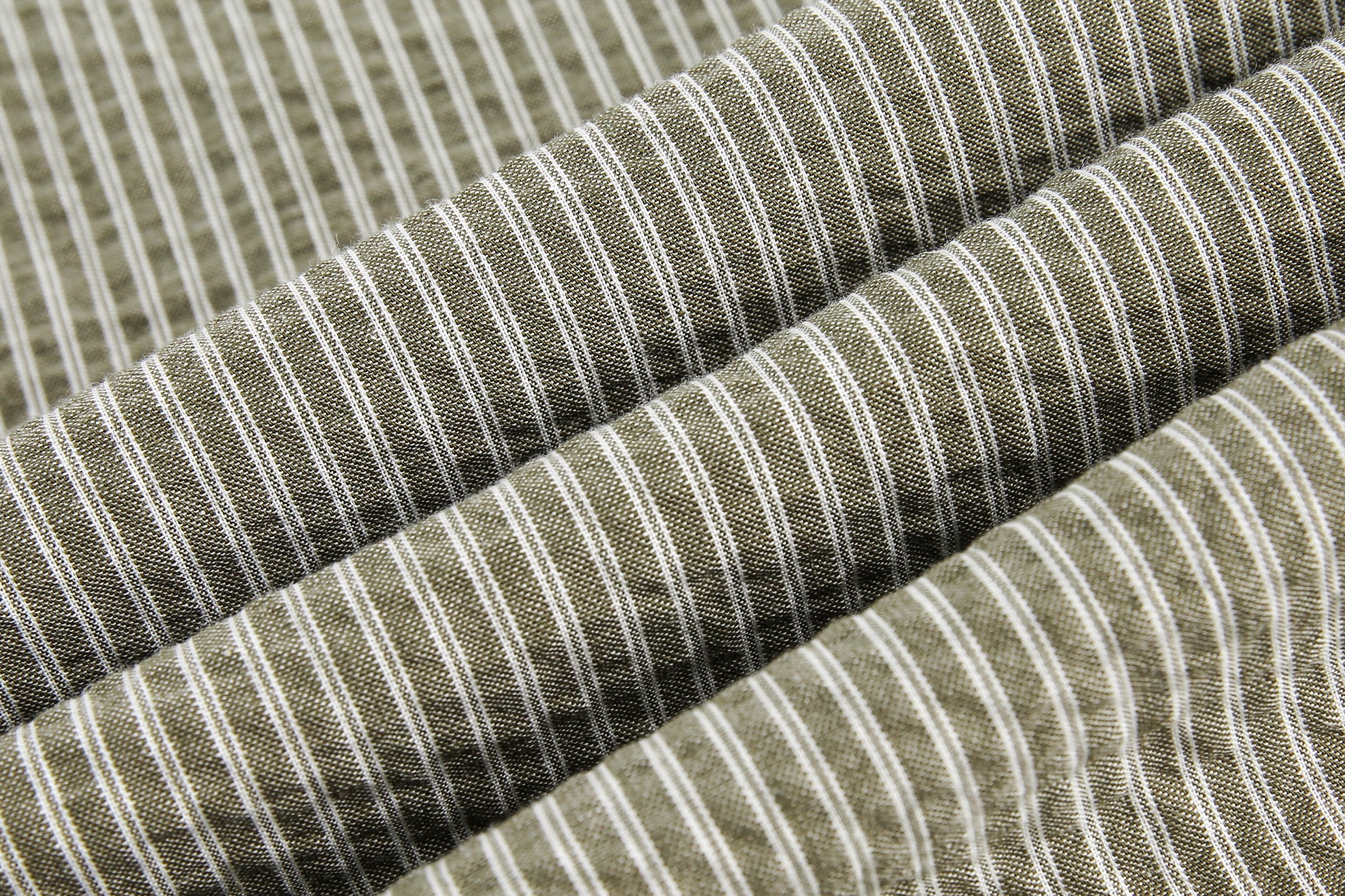 Omirad Pinstripe Wide-Leg Cotton Pants | Relaxed Fit