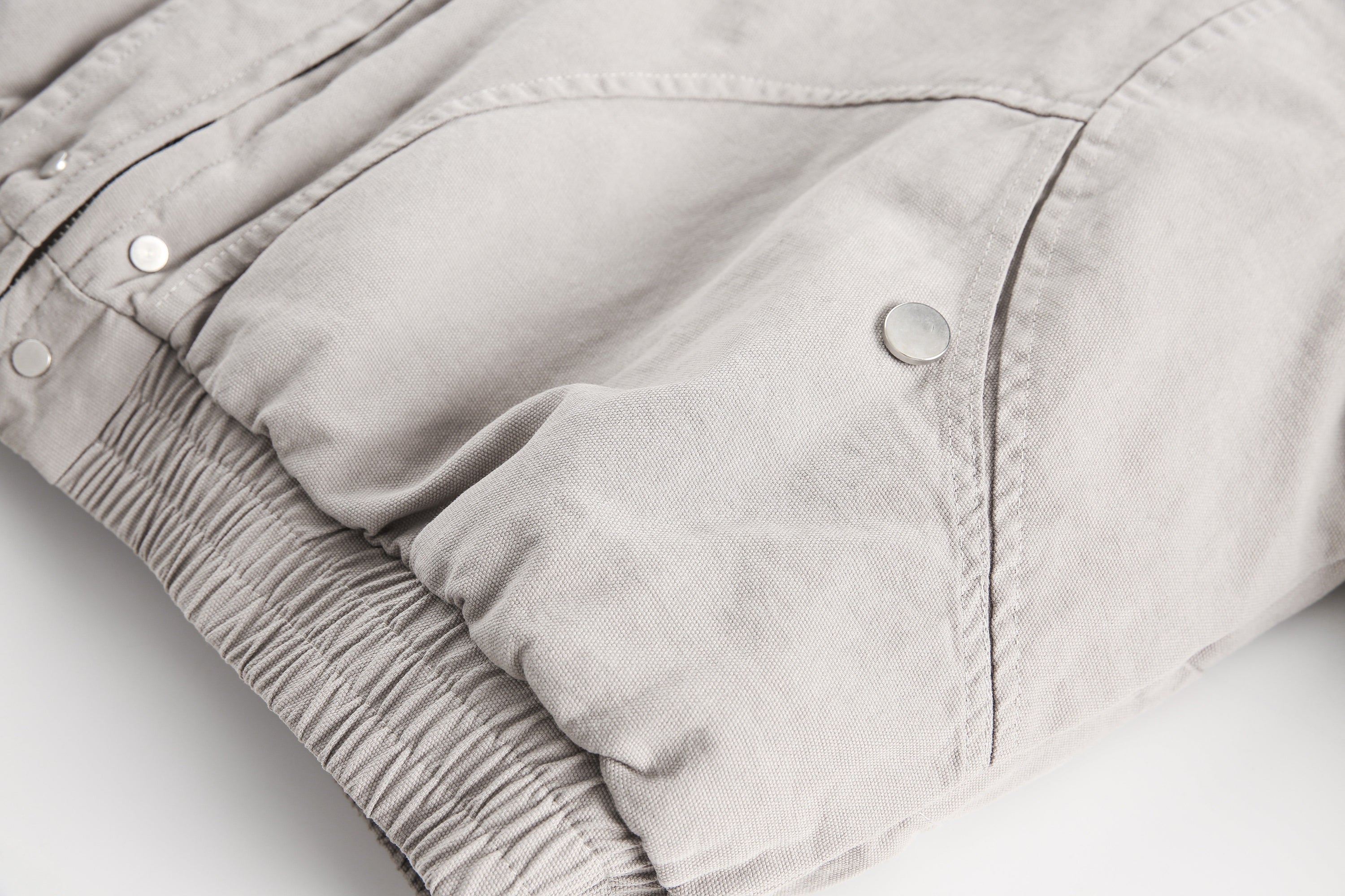 Oversized Faux Fur-Trim Hooded Cropped Bomber Jacket