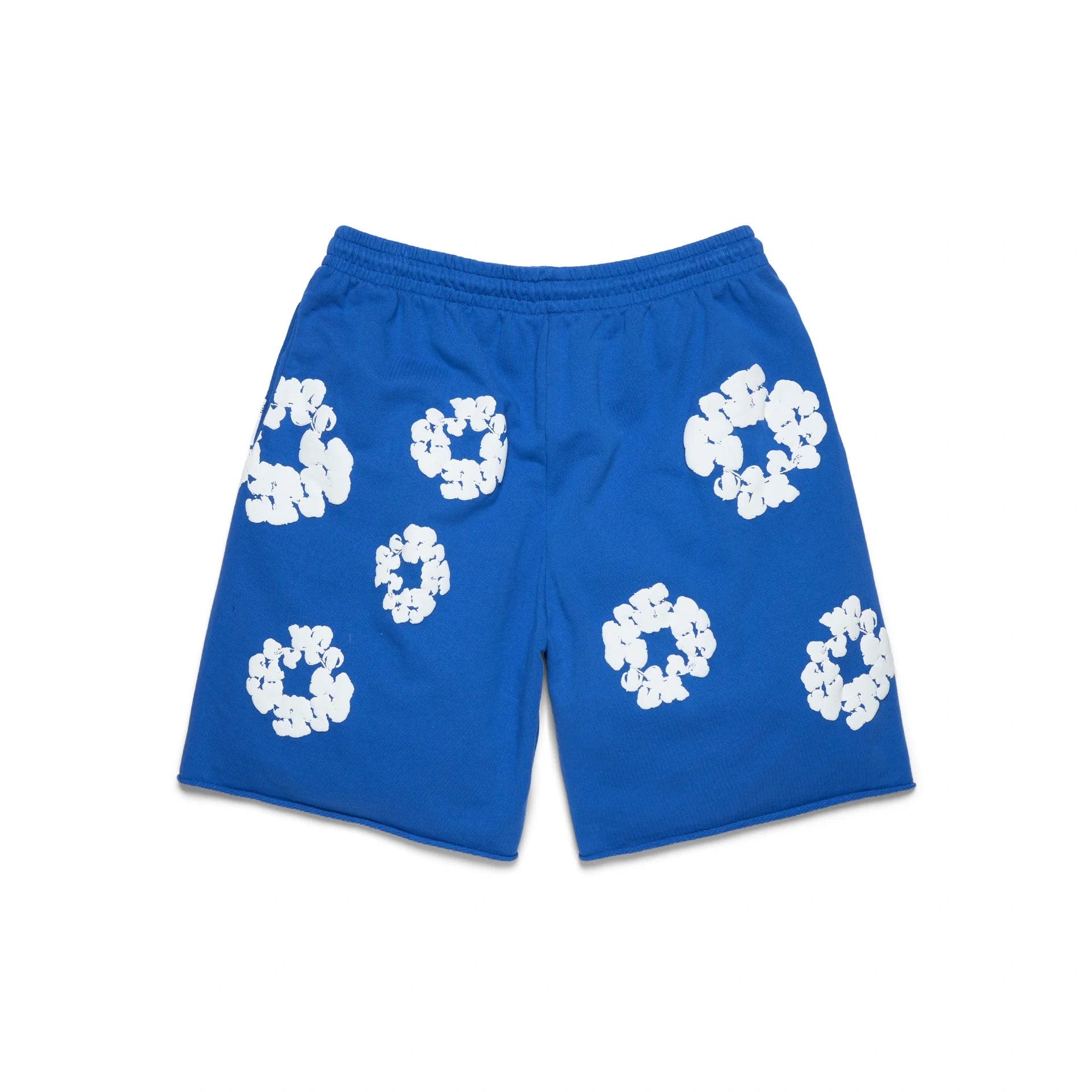 Denim Tears Cotton Wreath Sweat Shorts – Blue