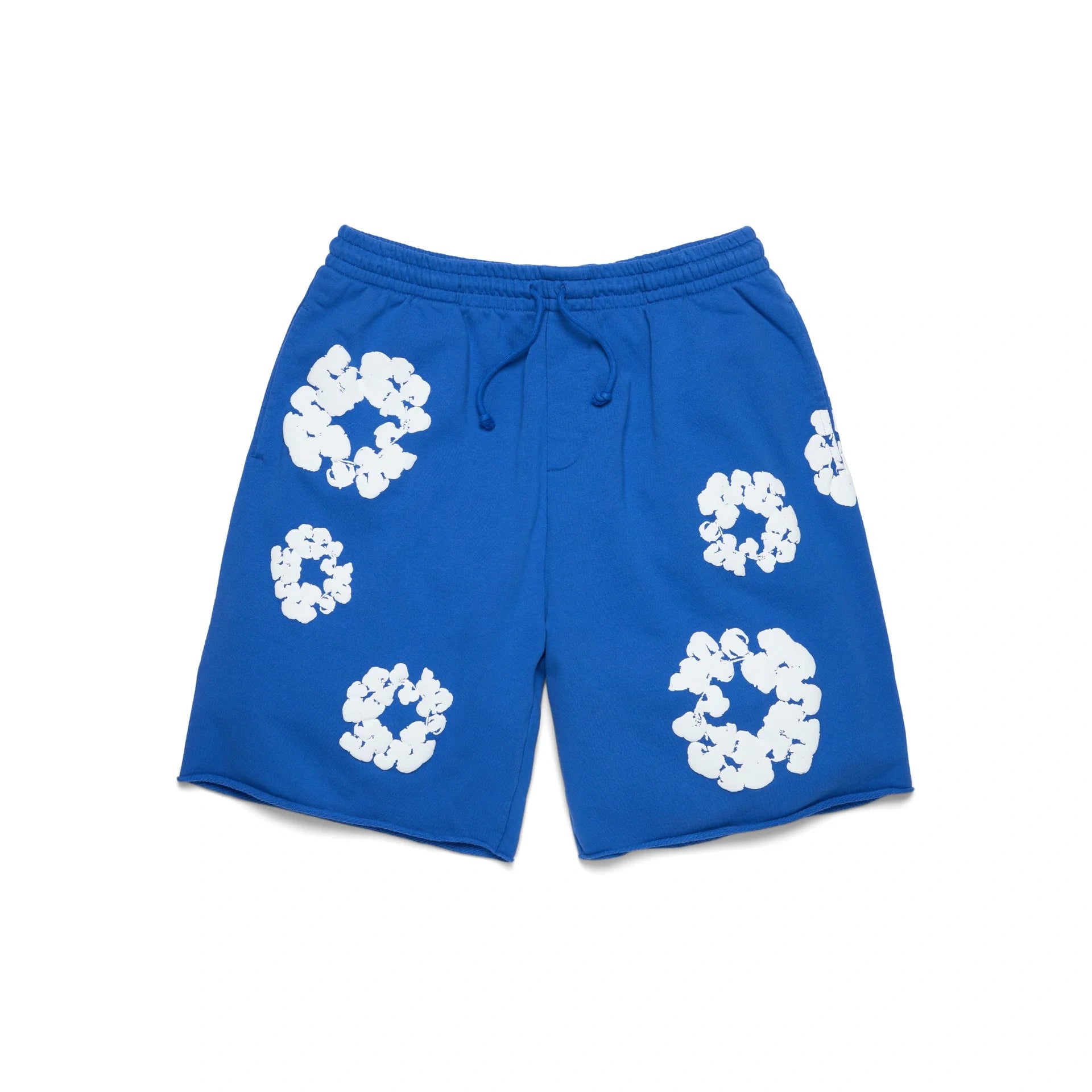 Denim Tears Cotton Wreath Sweat Shorts – Blue