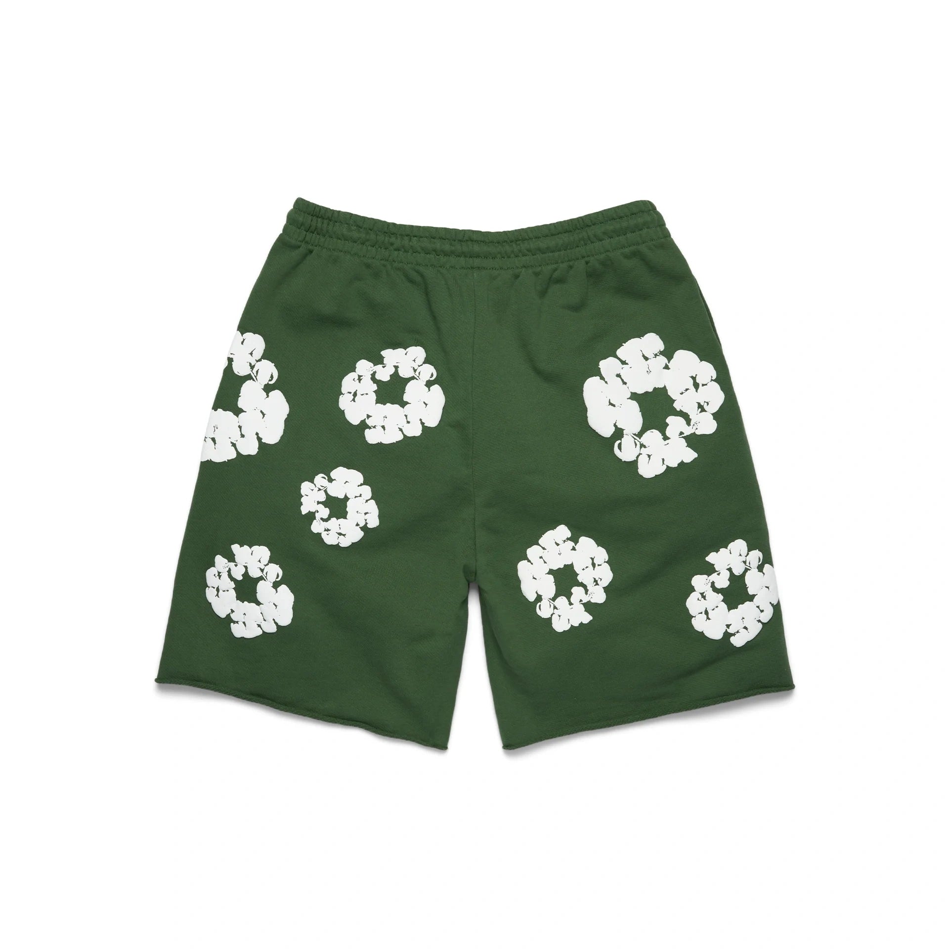 Denim Tears Cotton Wreath Sweat Shorts – Green