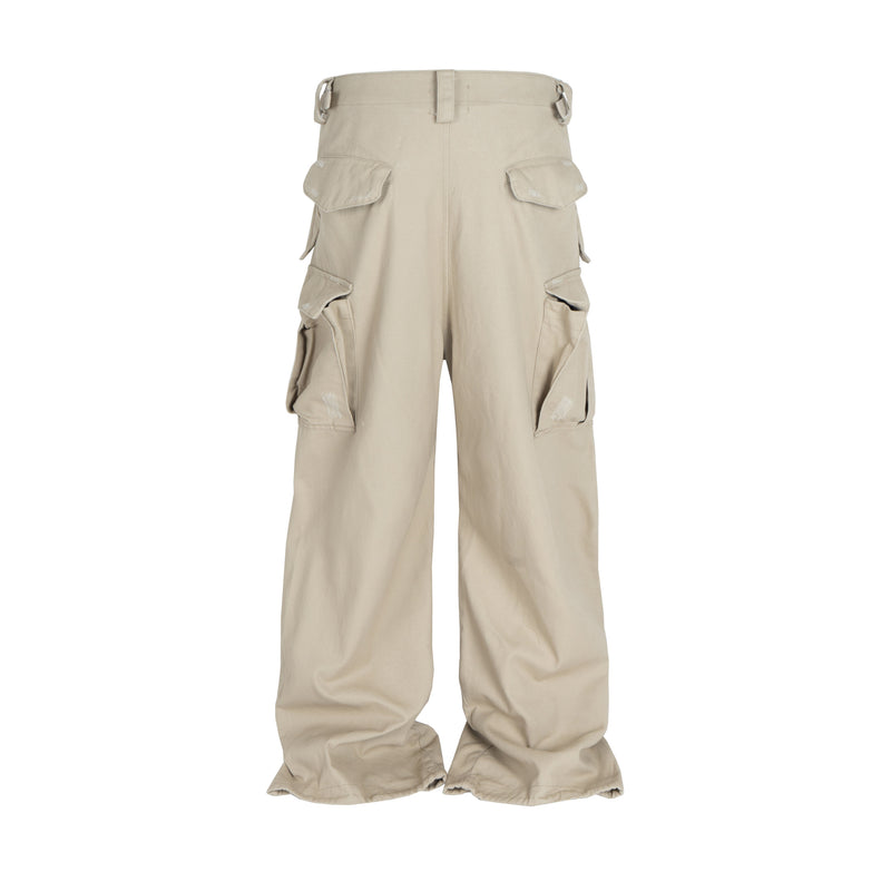 Omirad Utility Cargo Wide-Leg Pants | Tactical Streetwear