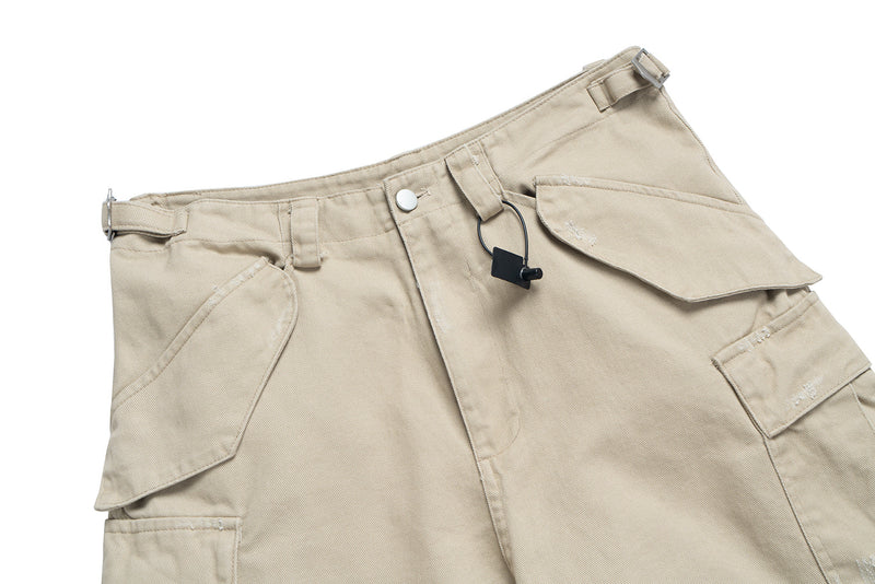 Omirad Utility Cargo Wide-Leg Pants | Tactical Streetwear