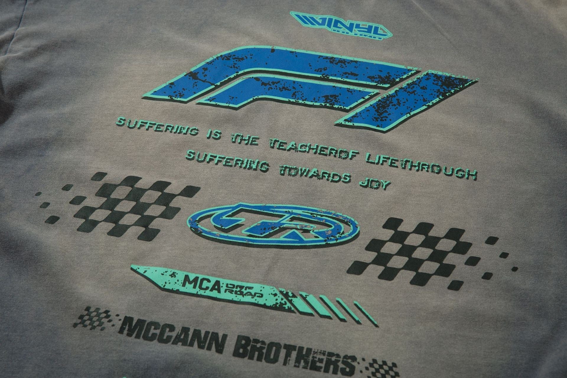 Motorsport Graphic Layered Tee | Y2K Racing Streetwear