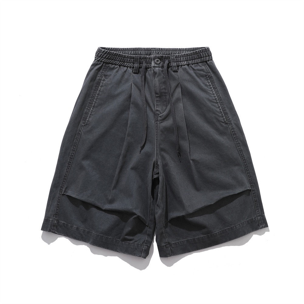 Men's Relaxed Drawstring Shorts | Elastic Waist Casual Shorts