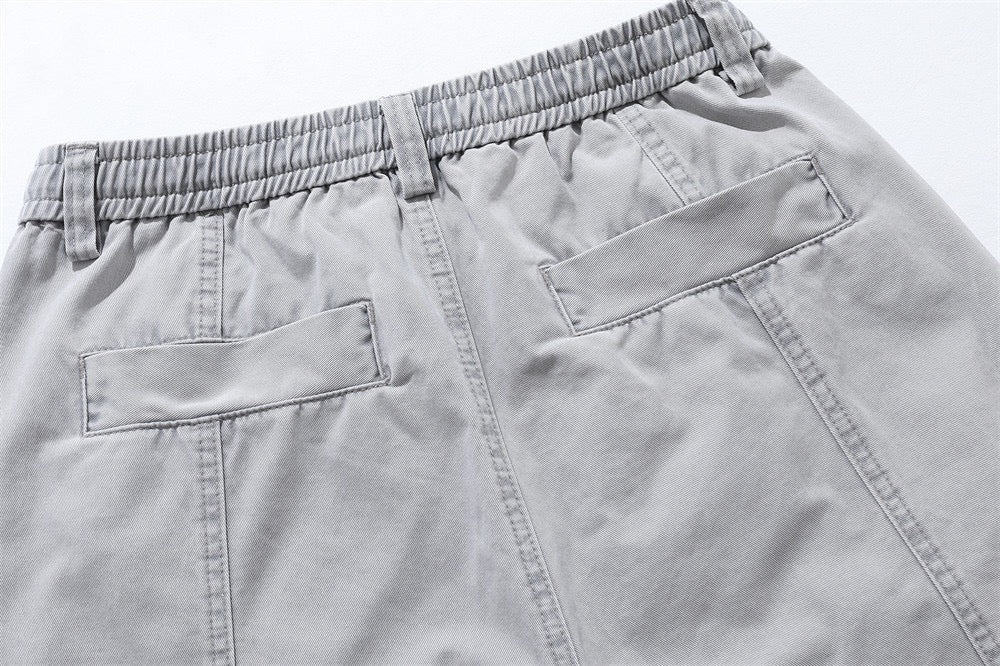Men's Relaxed Drawstring Shorts | Elastic Waist Casual Shorts