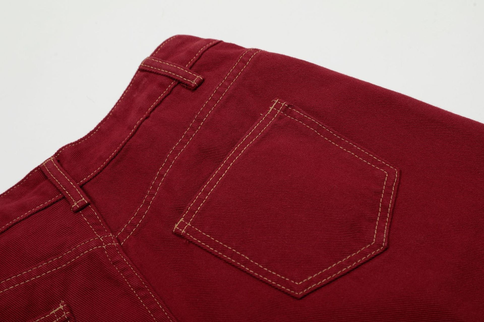 Arc-Stitched Contrast Cargo Pants | Streetwear Relaxed Fit