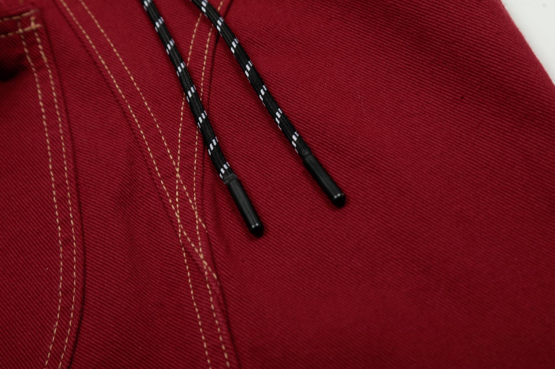 Arc-Stitched Contrast Cargo Pants | Streetwear Relaxed Fit