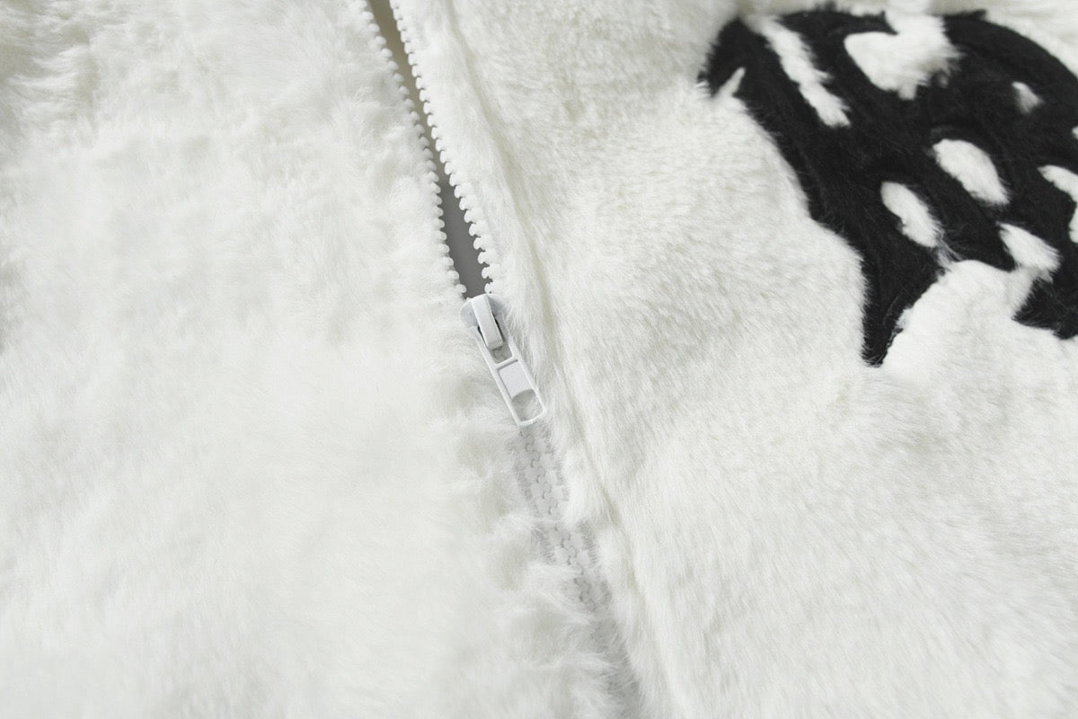 Omirad Graphic Fleece Zip Jacket | Bold Street Style