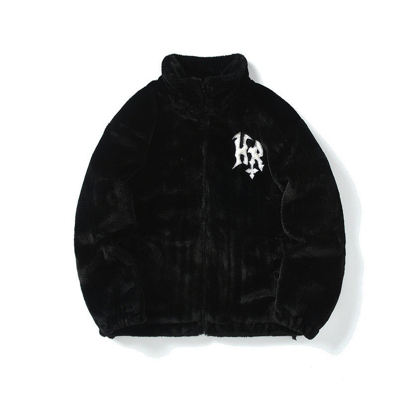 Omirad Graphic Fleece Zip Jacket | Bold Street Style