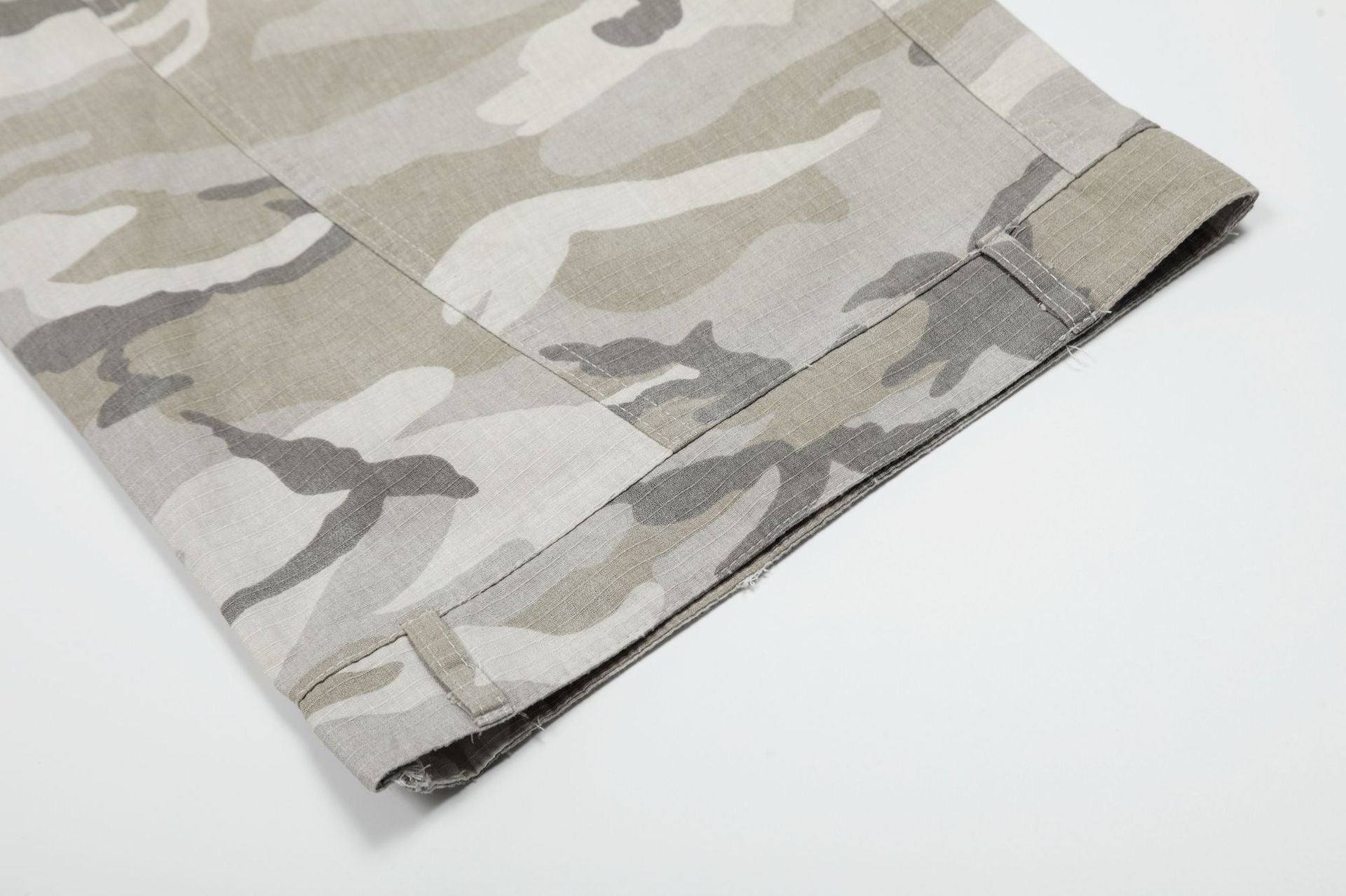 Arctic Camo Wide-Leg Cargo Pants | Streetwear Utility Fit